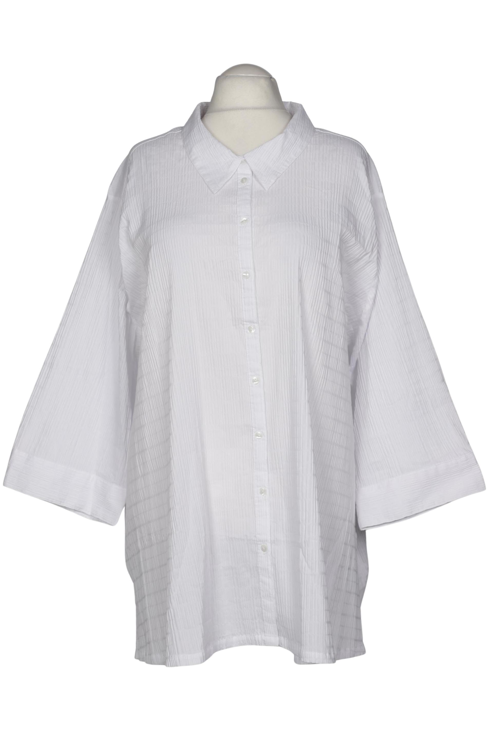 

Ulla Popken Damen Bluse, weiß, Gr. 66