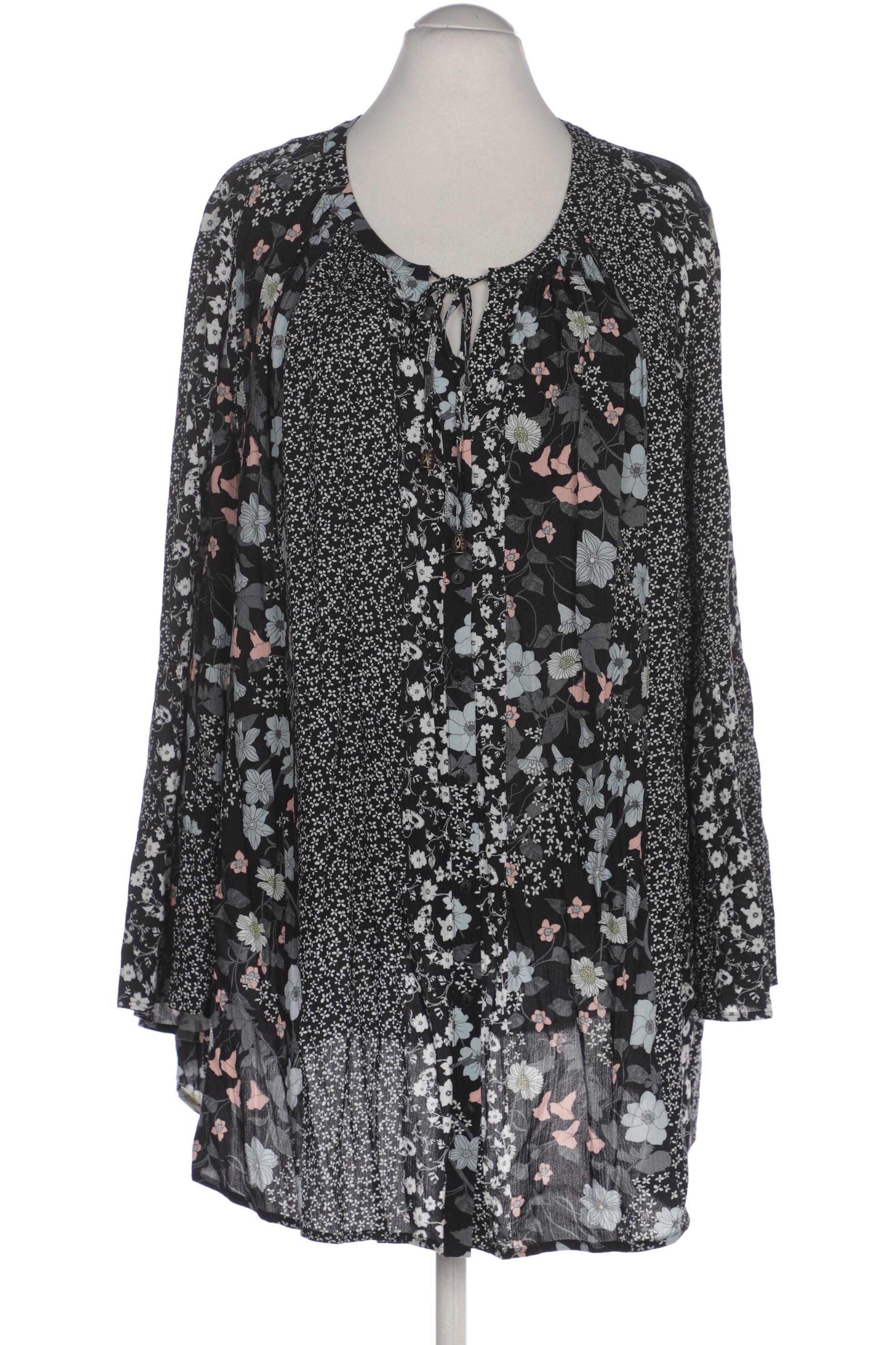 

Ulla Popken Damen Bluse, schwarz, Gr. 54