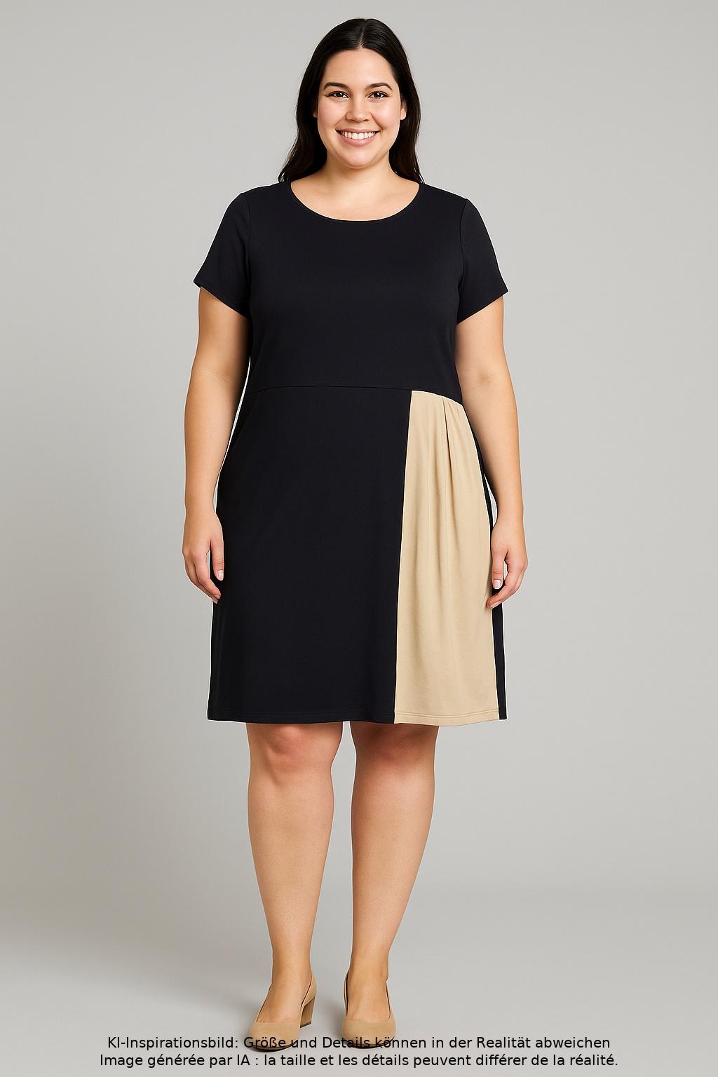 

Ulla Popken Damen Kleid, mehrfarbig, Gr. 46