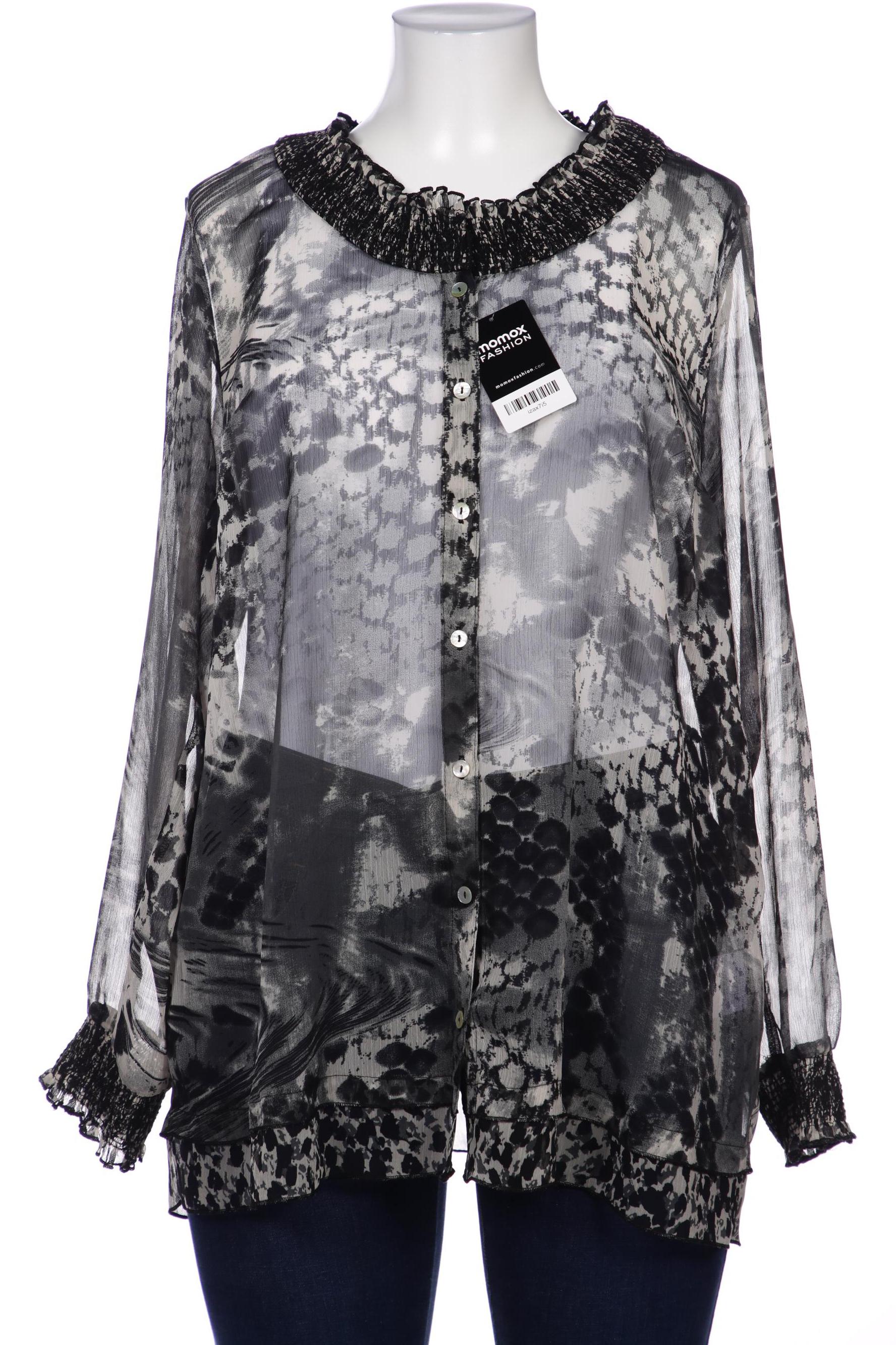 

Ulla Popken Damen Bluse, grau, Gr. 46