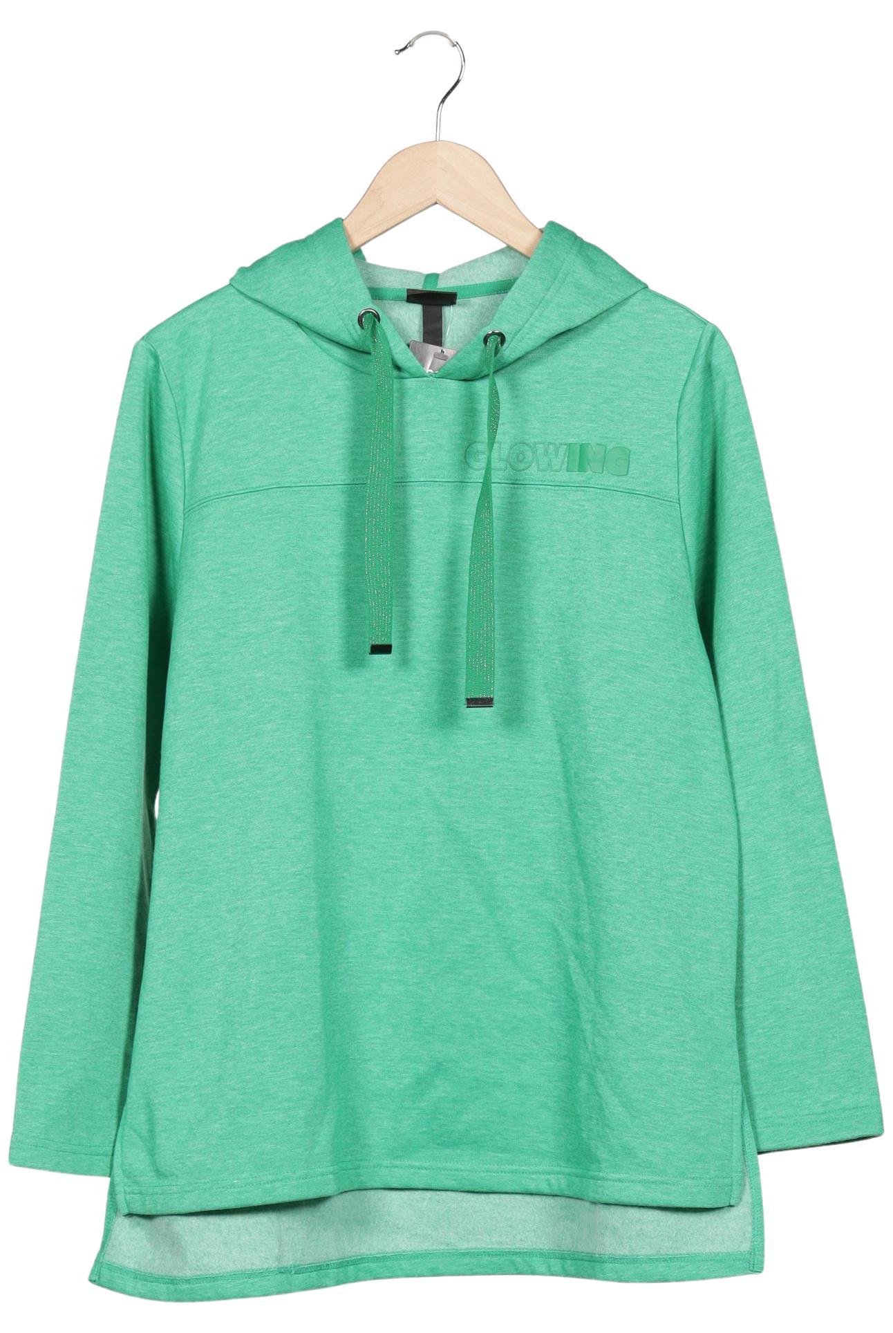 

Ulla Popken Damen Kapuzenpullover, grün, Gr. 42