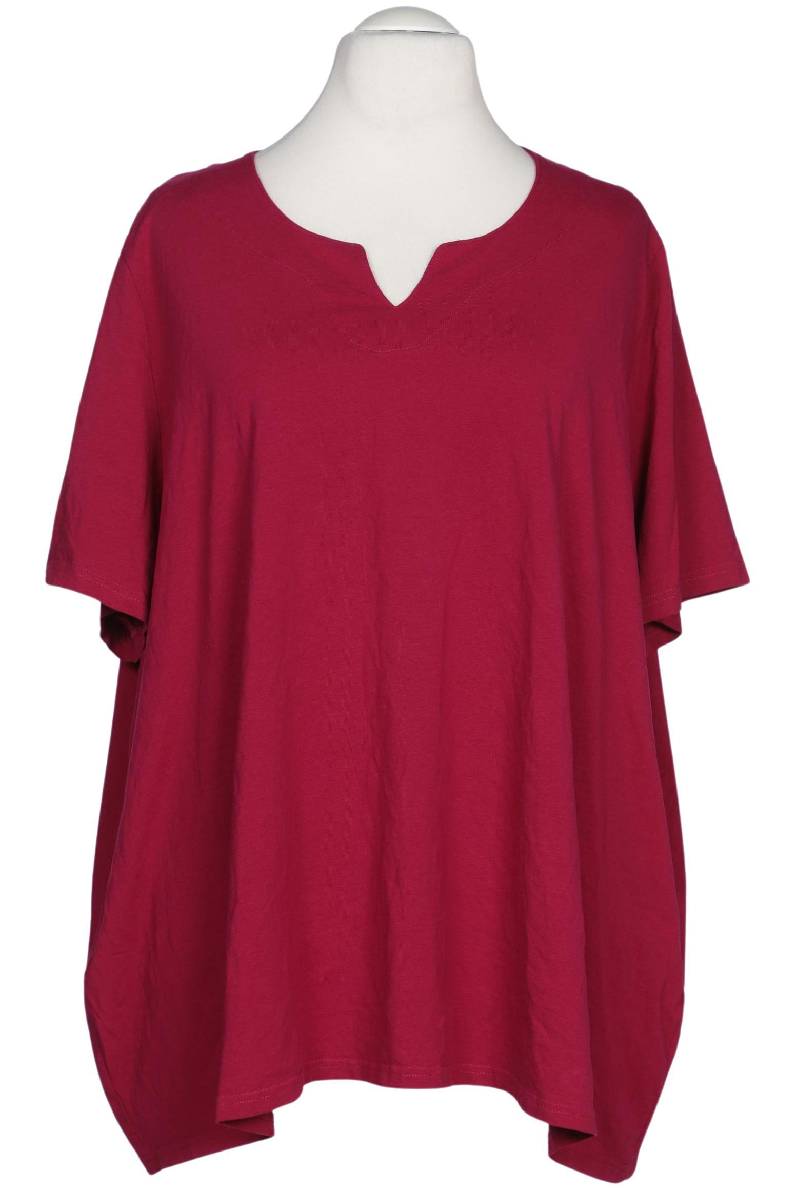 

Ulla Popken Damen T-Shirt, rot, Gr. 58