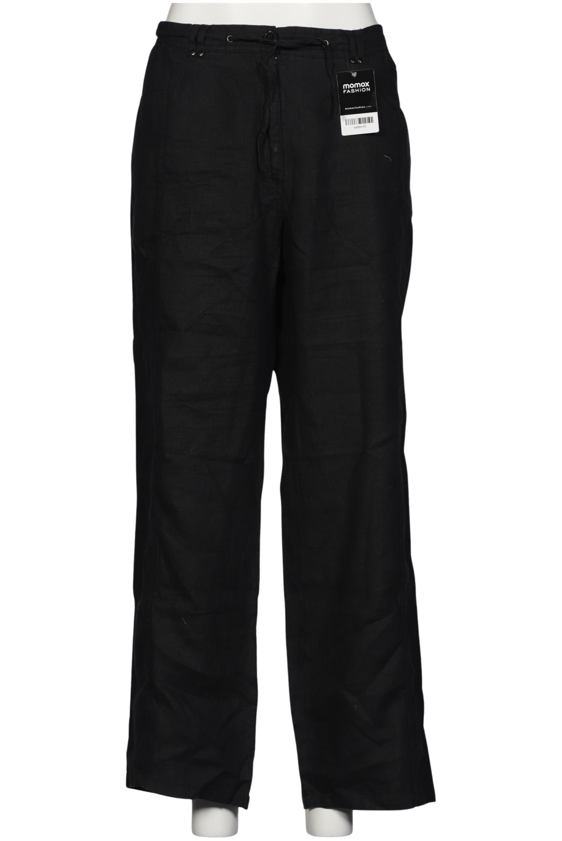 

Ulla Popken Damen Stoffhose, schwarz, Gr. 48