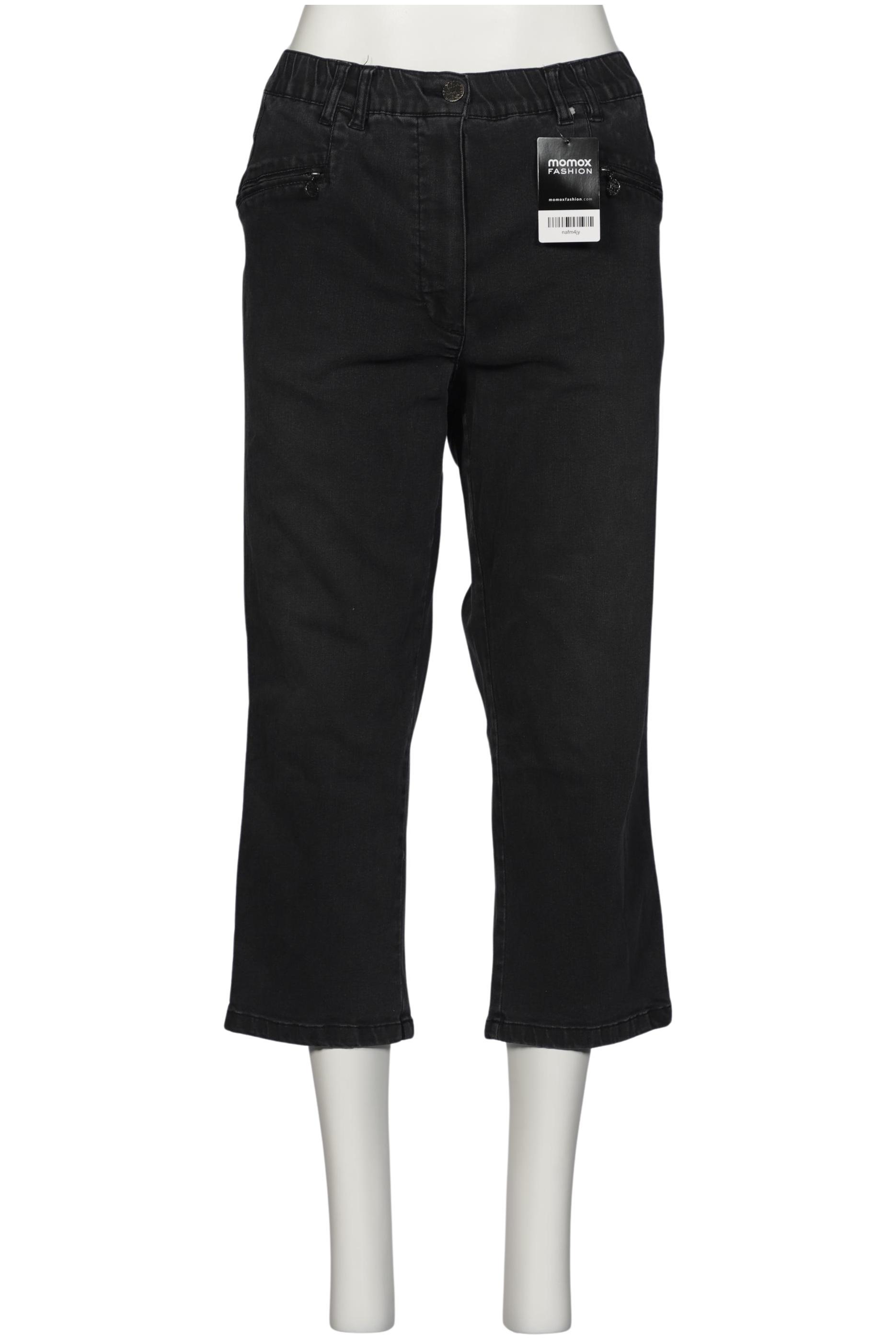 

Ulla Popken Damen Jeans, schwarz, Gr. 48