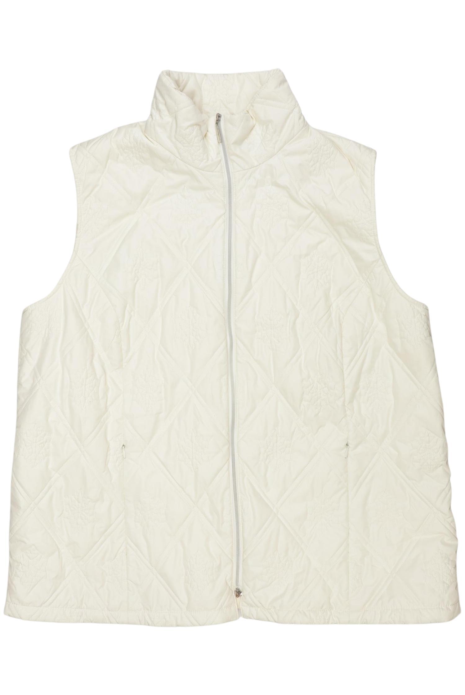 

Ulla Popken Damen Weste, cremeweiß, Gr. 46