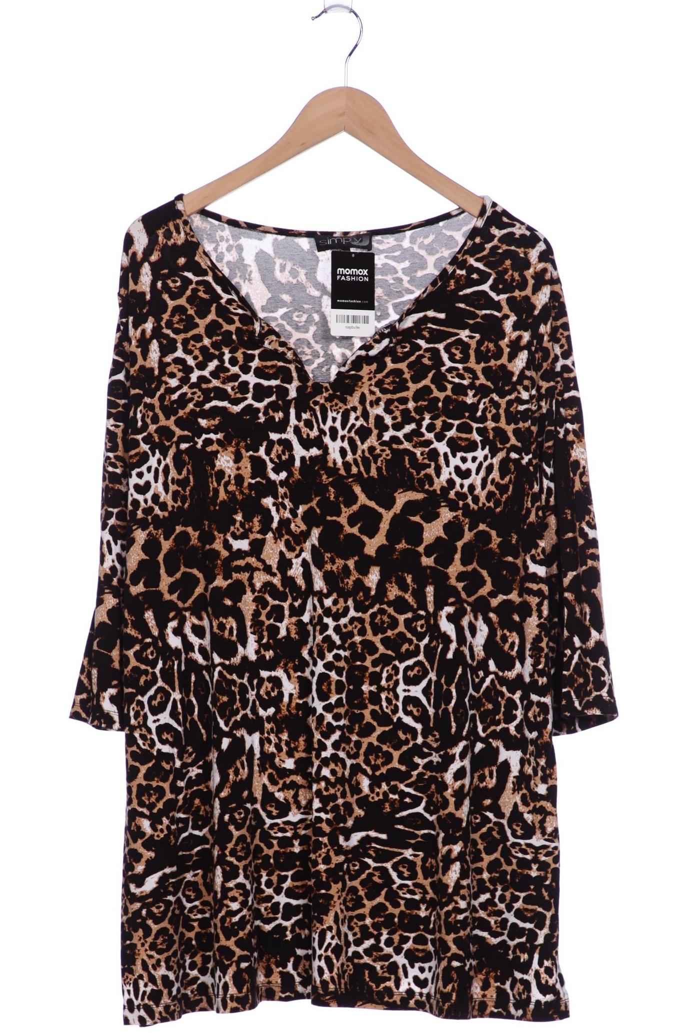 

Ulla Popken Damen Langarmshirt, braun, Gr. 50