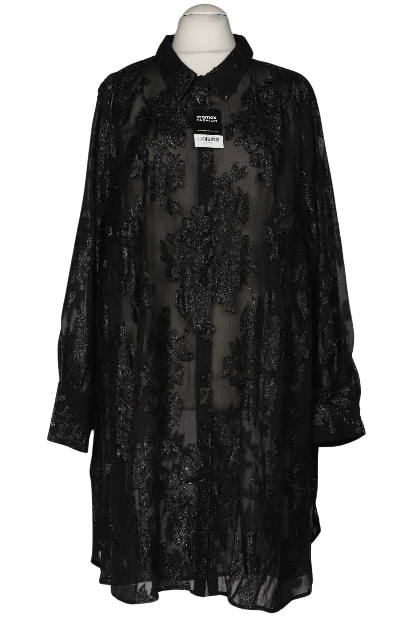 

Ulla Popken Damen Bluse, schwarz, Gr. 58