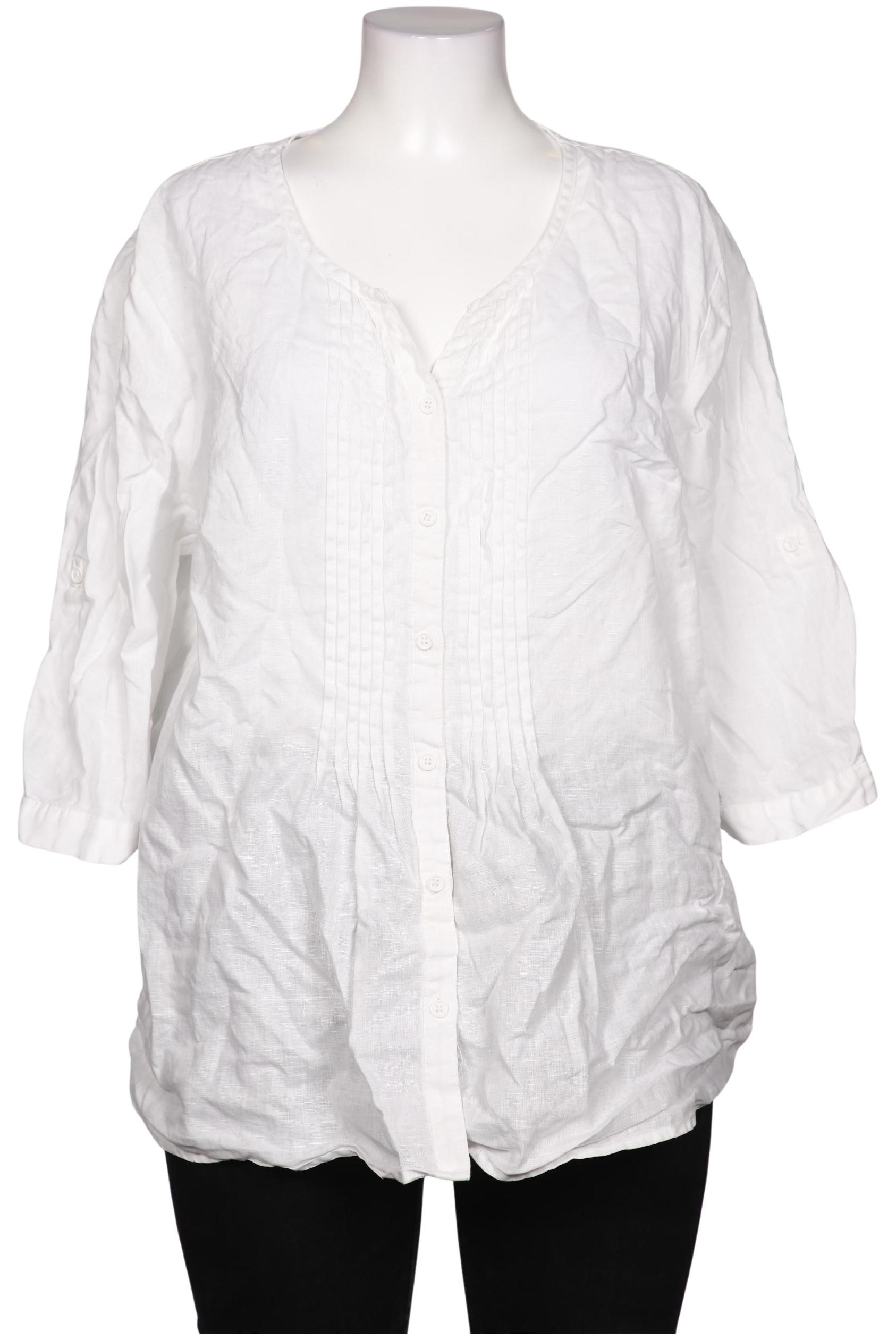 

Ulla Popken Damen Bluse, weiß, Gr. 48