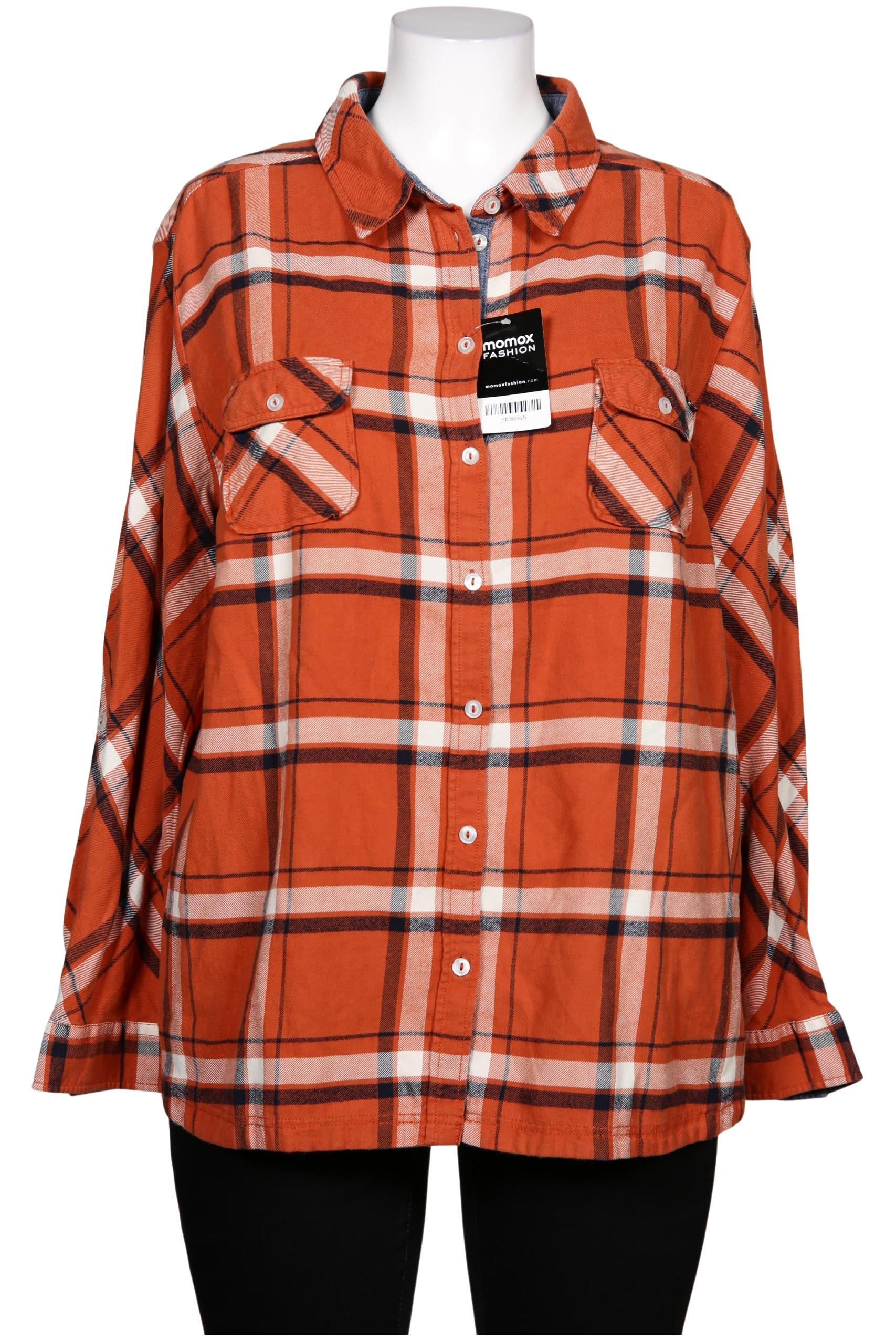 

Ulla Popken Damen Bluse, orange, Gr. 46