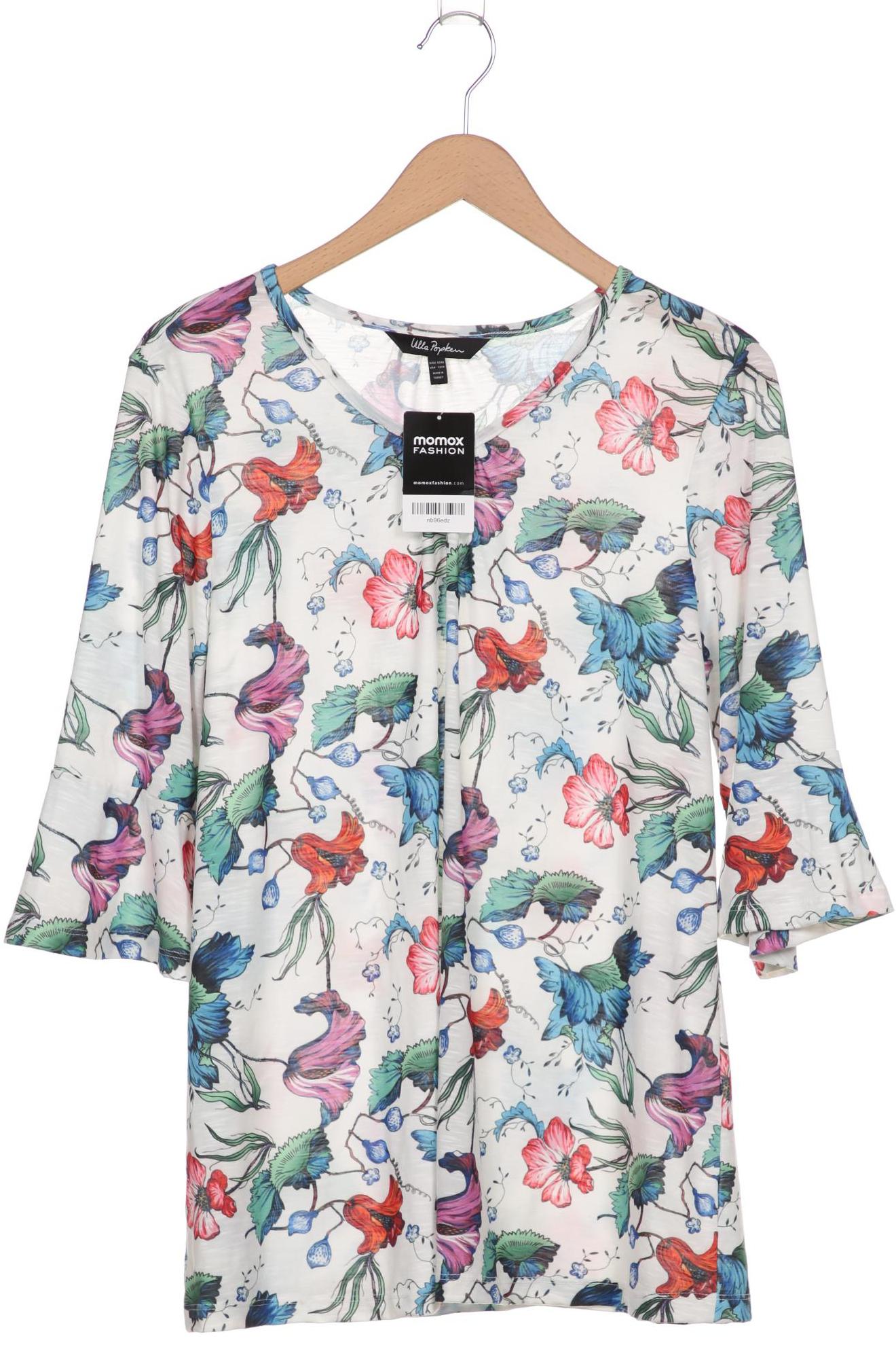 

Ulla Popken Damen Langarmshirt, weiß