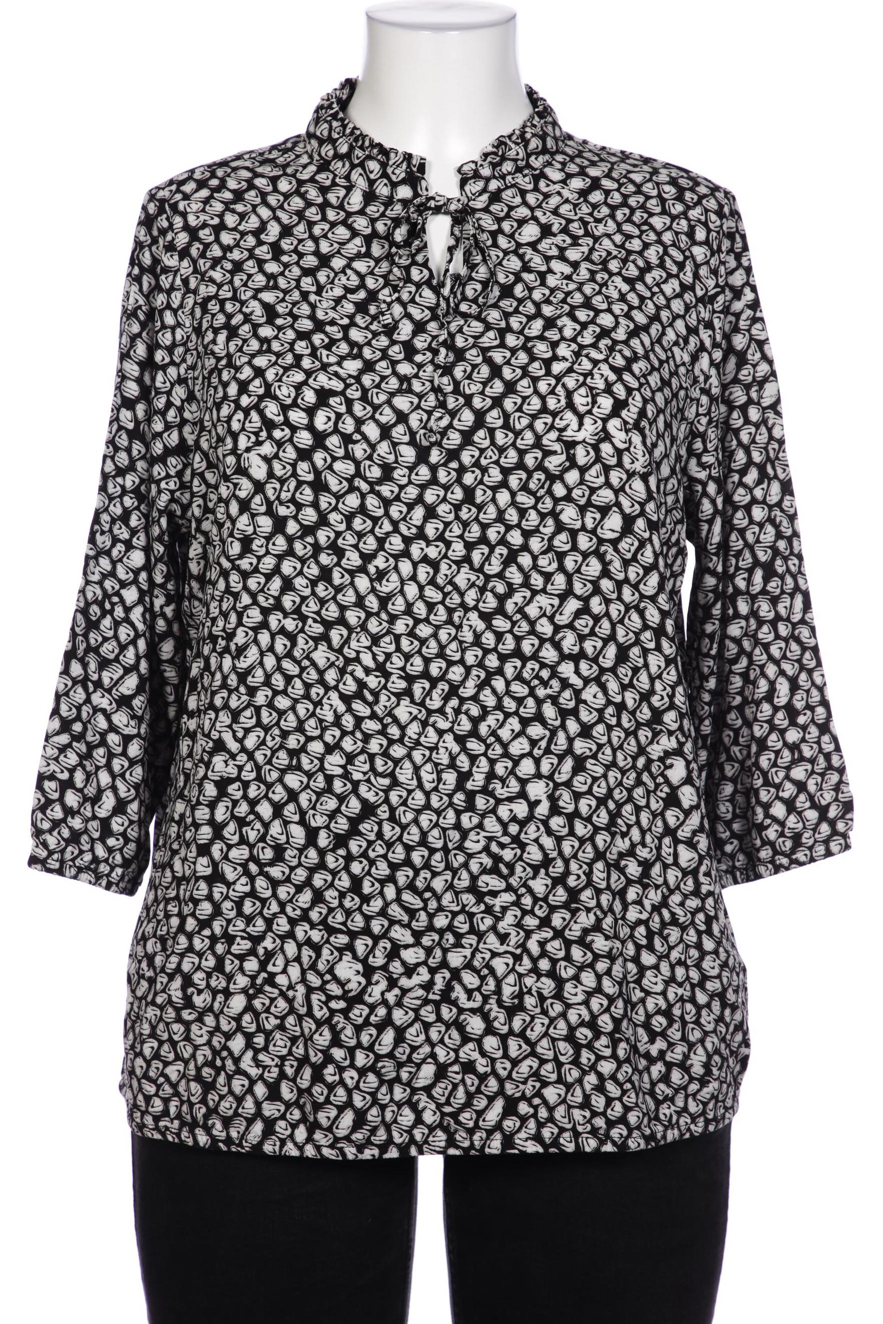 

Ulla Popken Damen Bluse, schwarz, Gr. 46