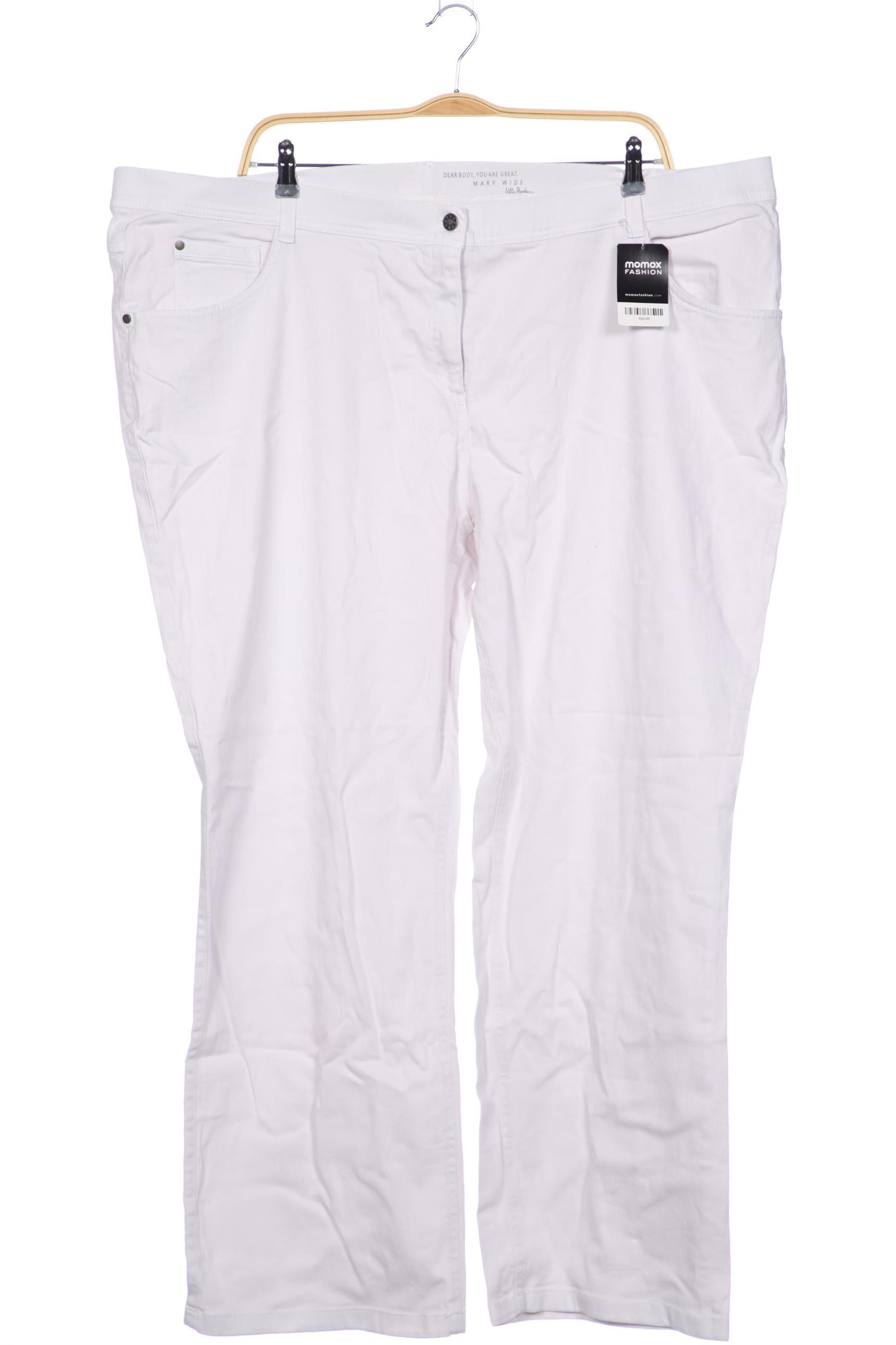 

Ulla Popken Damen Jeans, weiß, Gr. 58