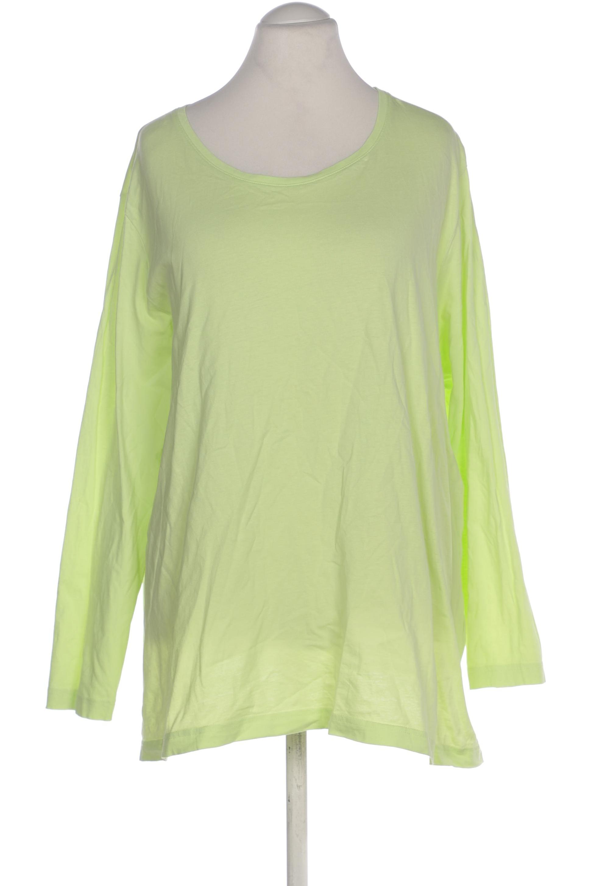 

Ulla Popken Damen Langarmshirt, hellgrün, Gr. 54