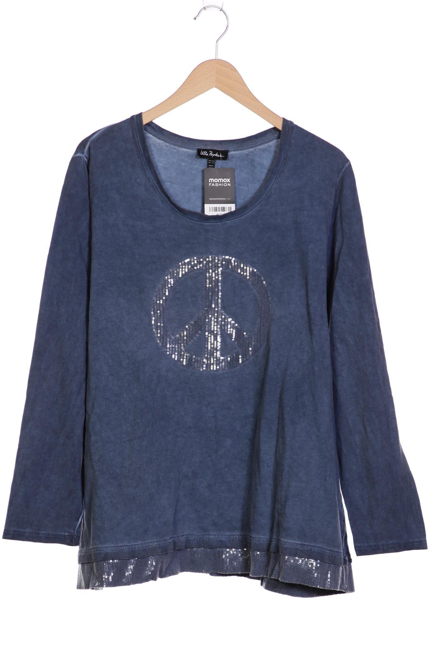 

Ulla Popken Damen Sweatshirt, blau, Gr. 46