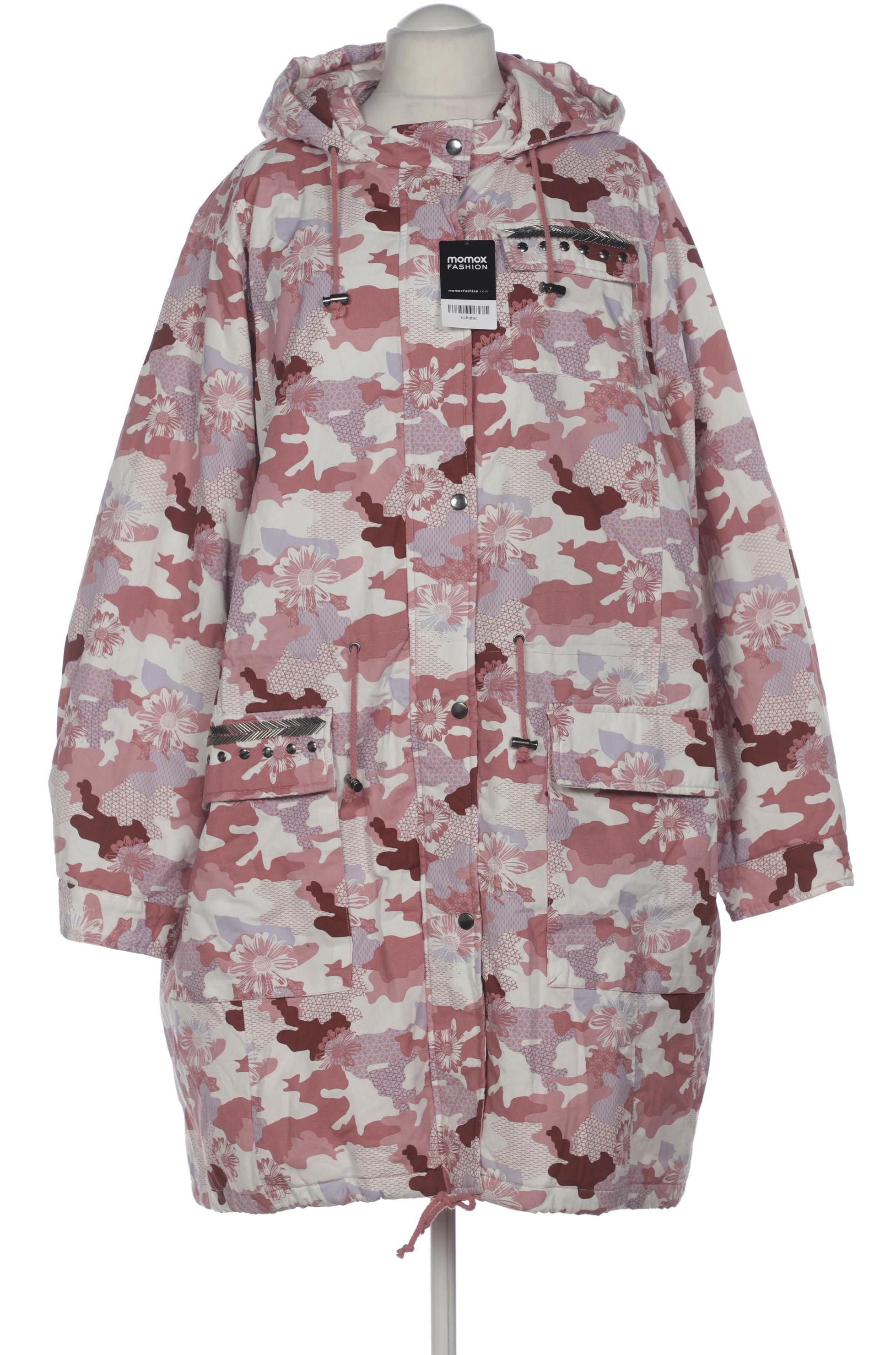 

Ulla Popken Damen Mantel, pink, Gr. 58