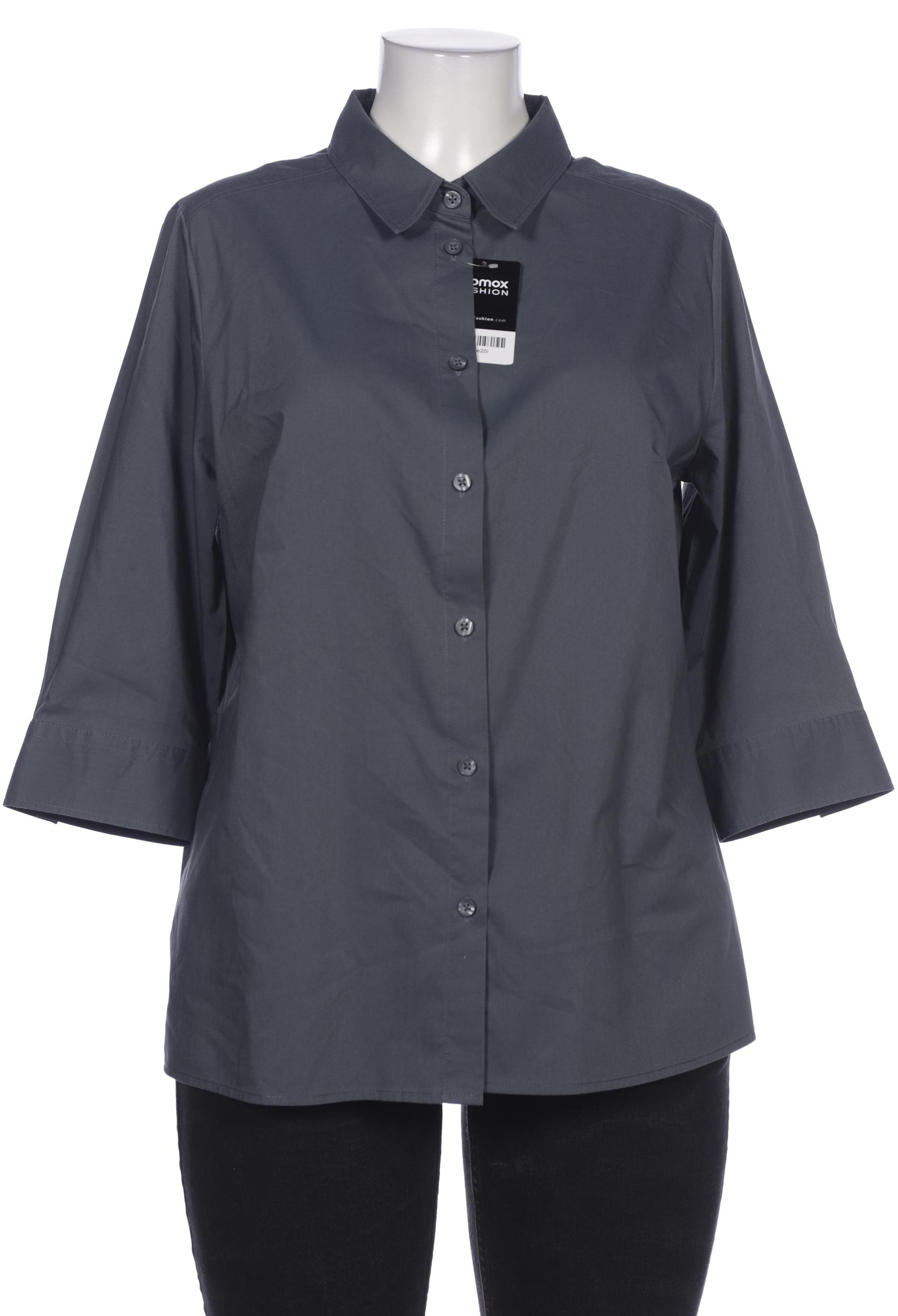 

Ulla Popken Damen Bluse, grau, Gr. 42