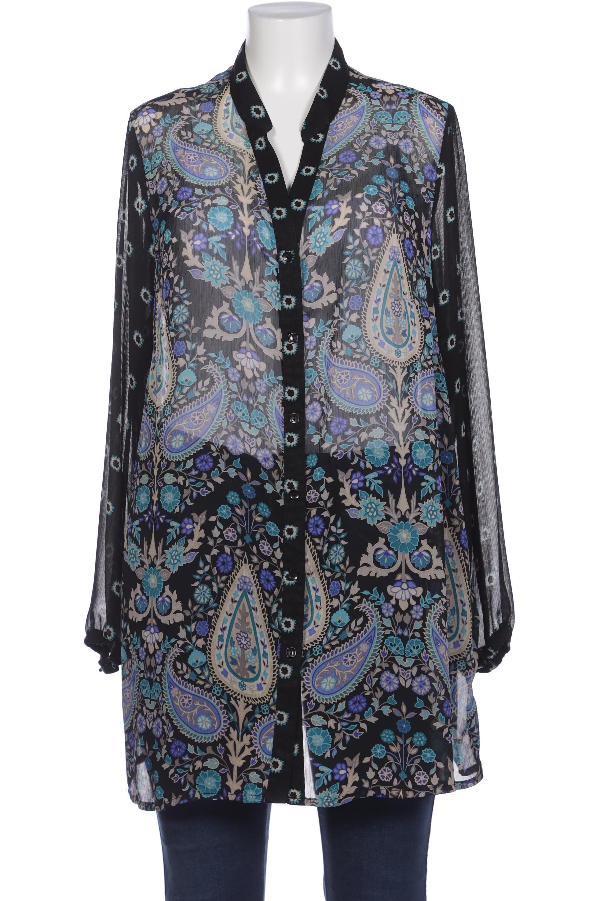 

Ulla Popken Damen Bluse, schwarz, Gr. 48
