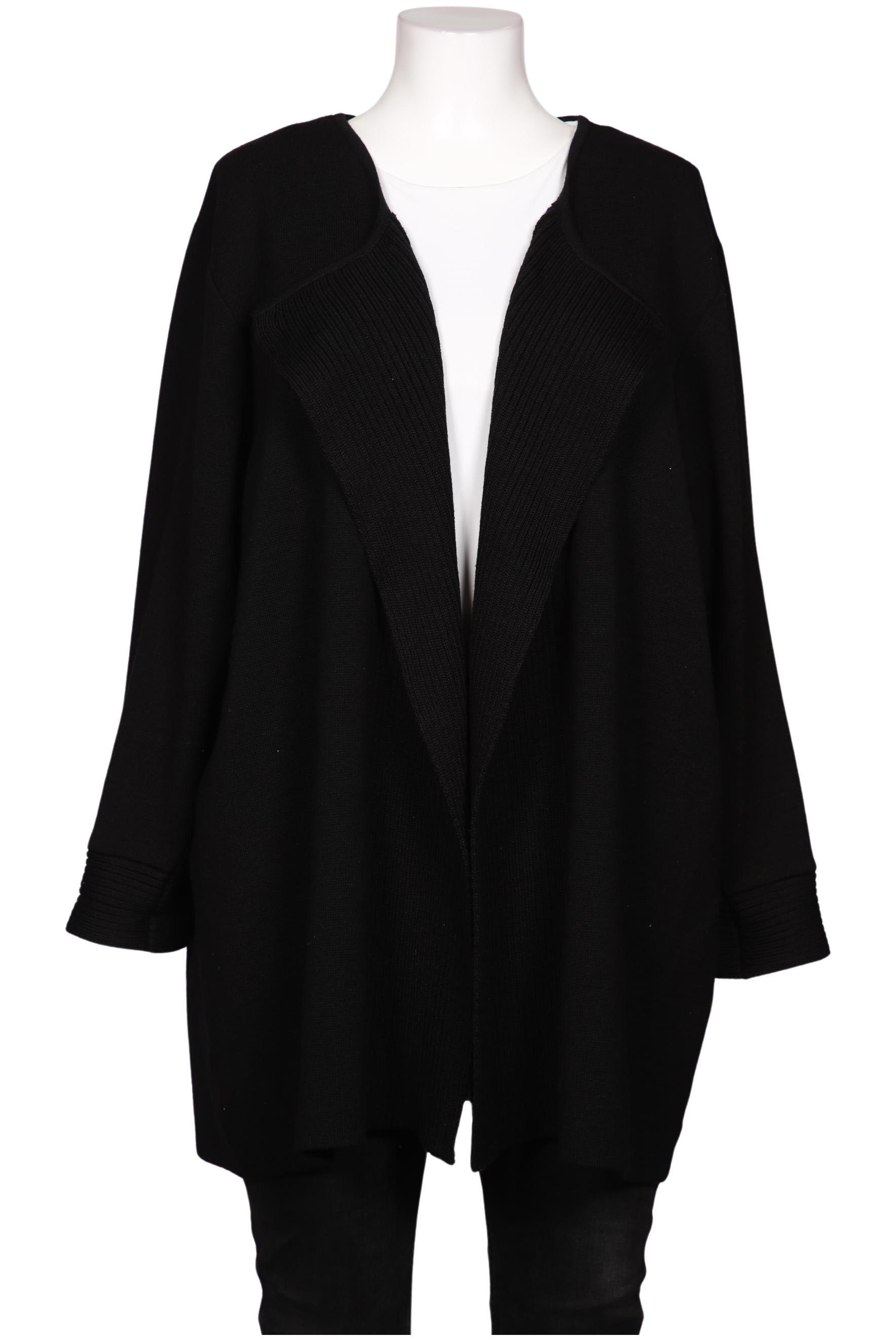 

Ulla Popken Damen Strickjacke, schwarz, Gr. 50