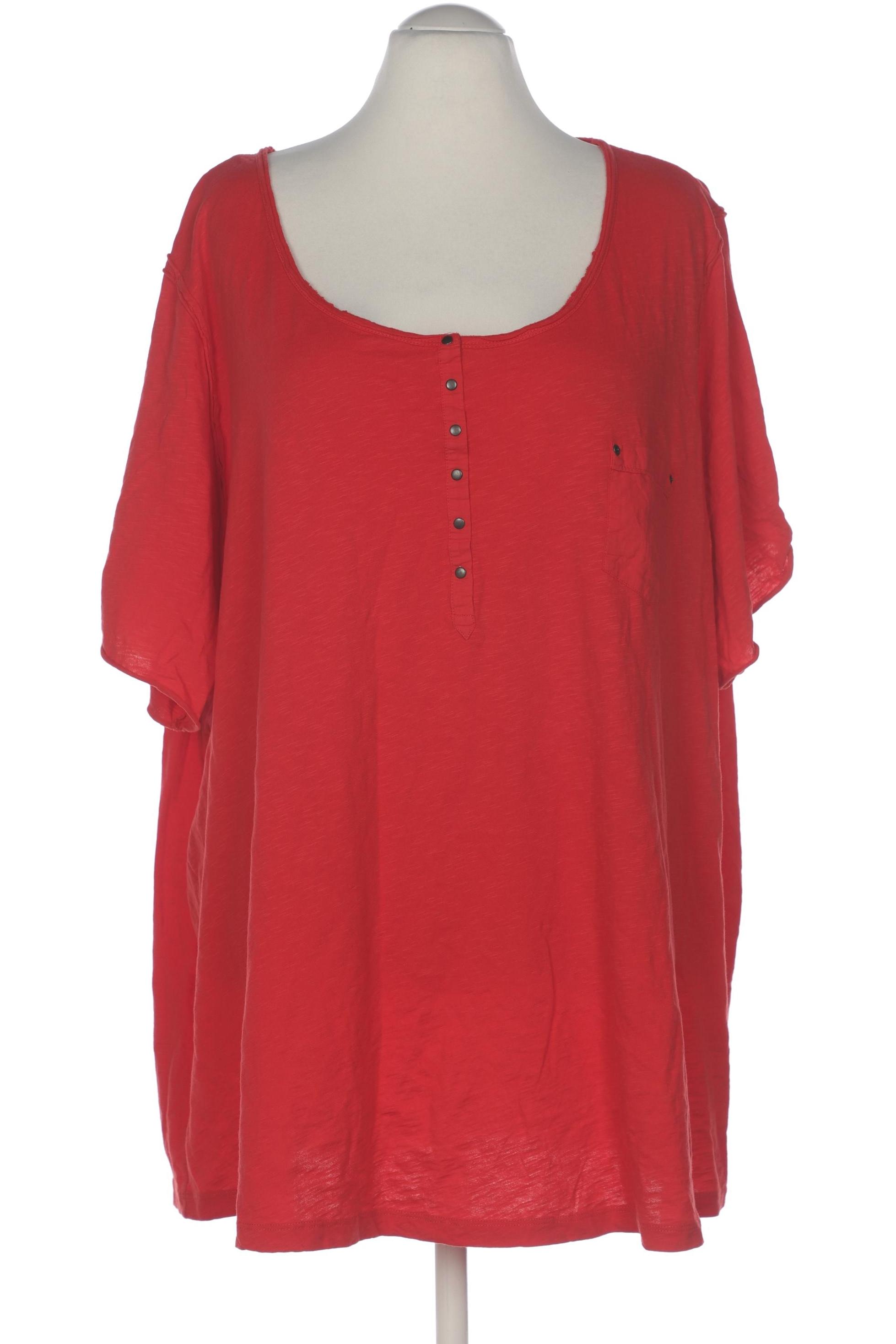 

Ulla Popken Damen T-Shirt, rot, Gr. 58