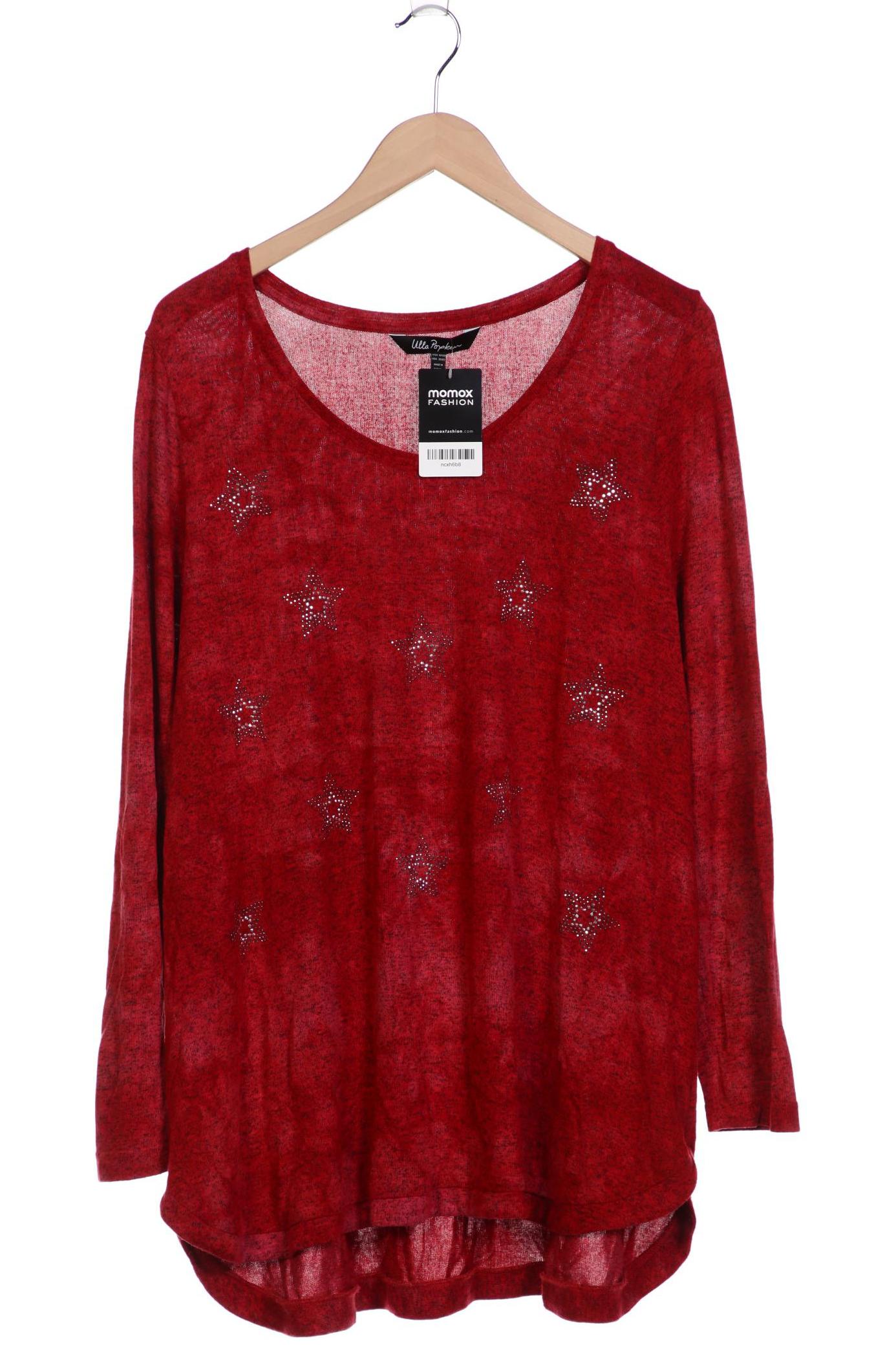 

Ulla Popken Damen Langarmshirt, rot, Gr. 50
