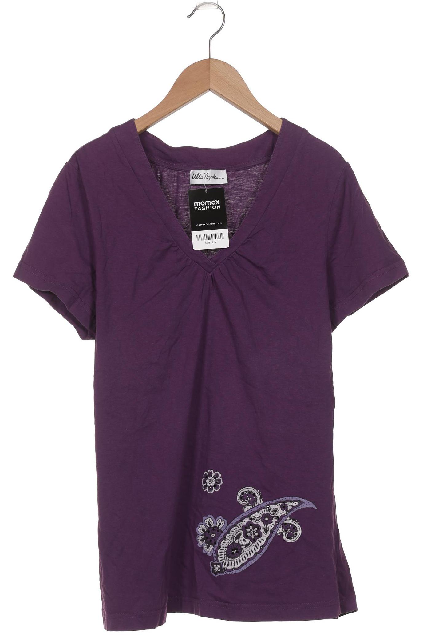 

Ulla Popken Damen T-Shirt, flieder, Gr. 38