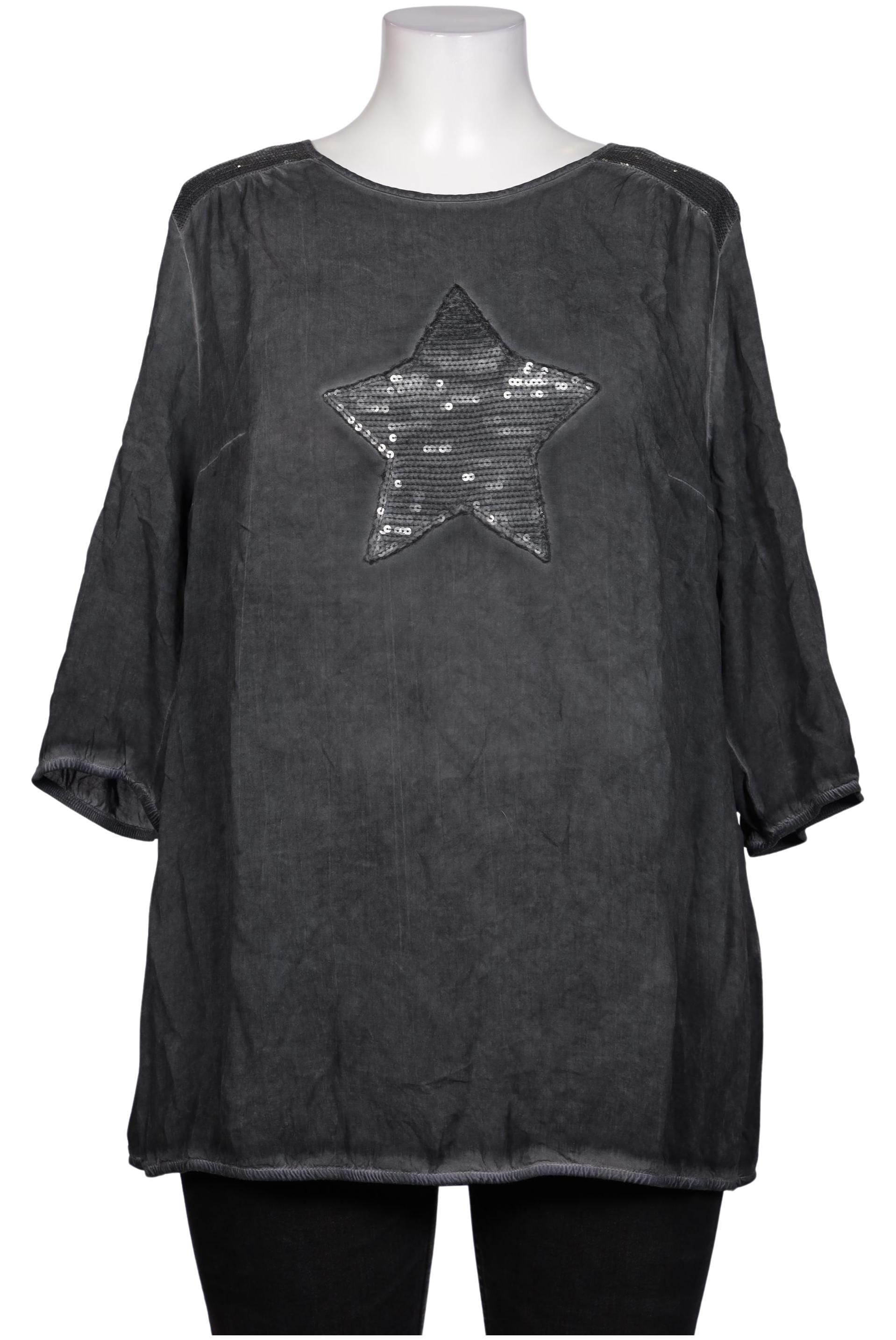 

Ulla Popken Damen Bluse, grau, Gr. 46