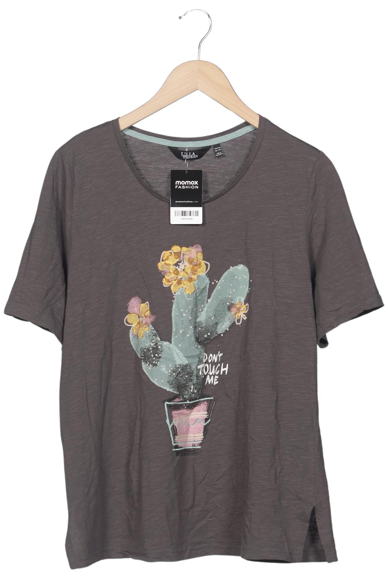 

Ulla Popken Damen T-Shirt, grau, Gr. 42