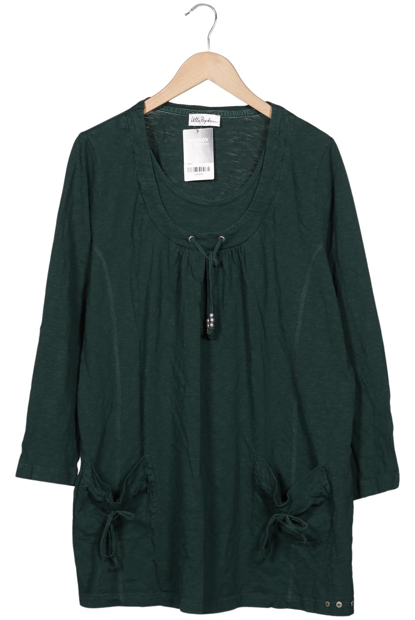 

Ulla Popken Damen Langarmshirt, grün, Gr. 50