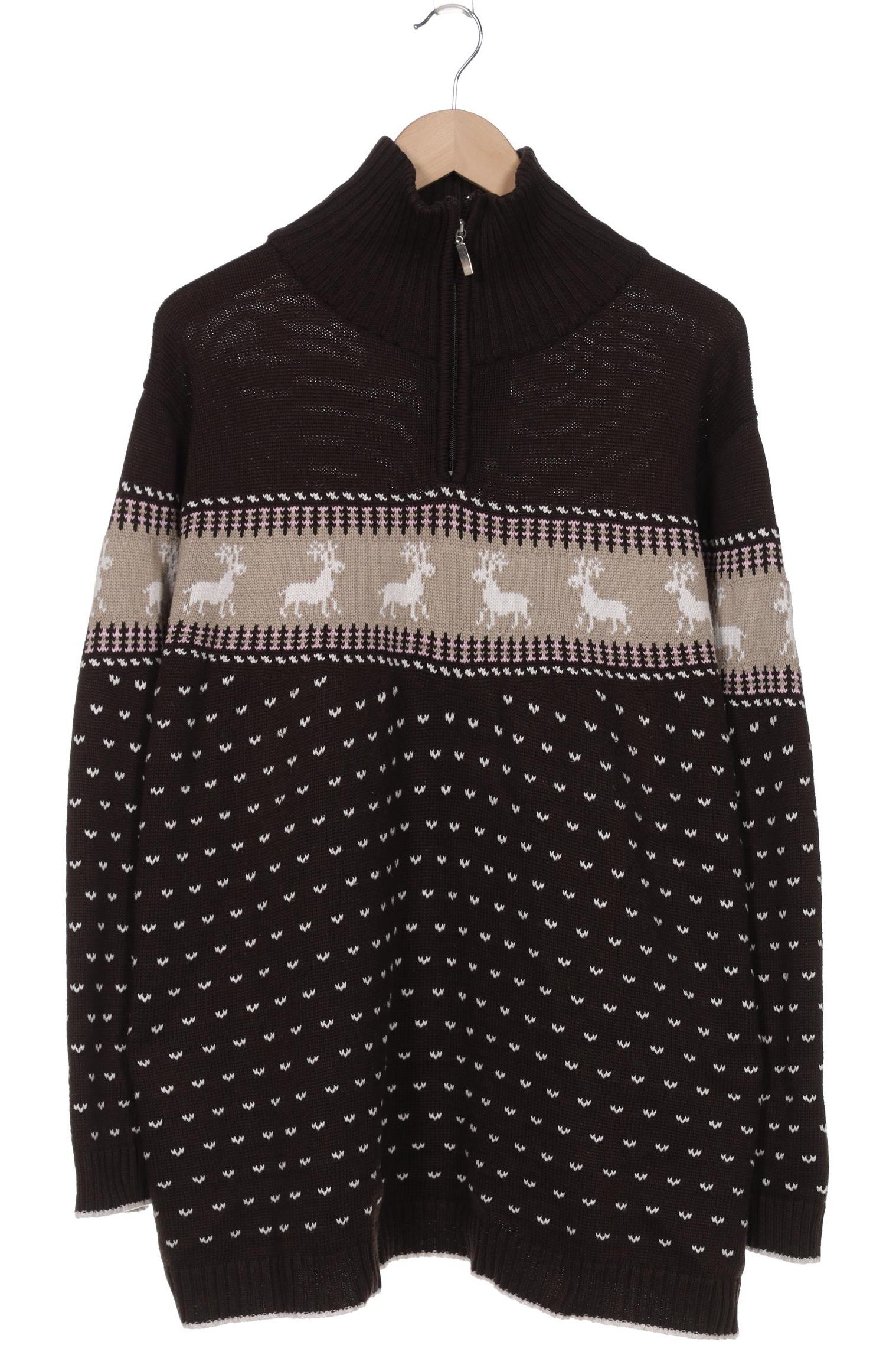 

Ulla Popken Damen Pullover, braun, Gr. 50