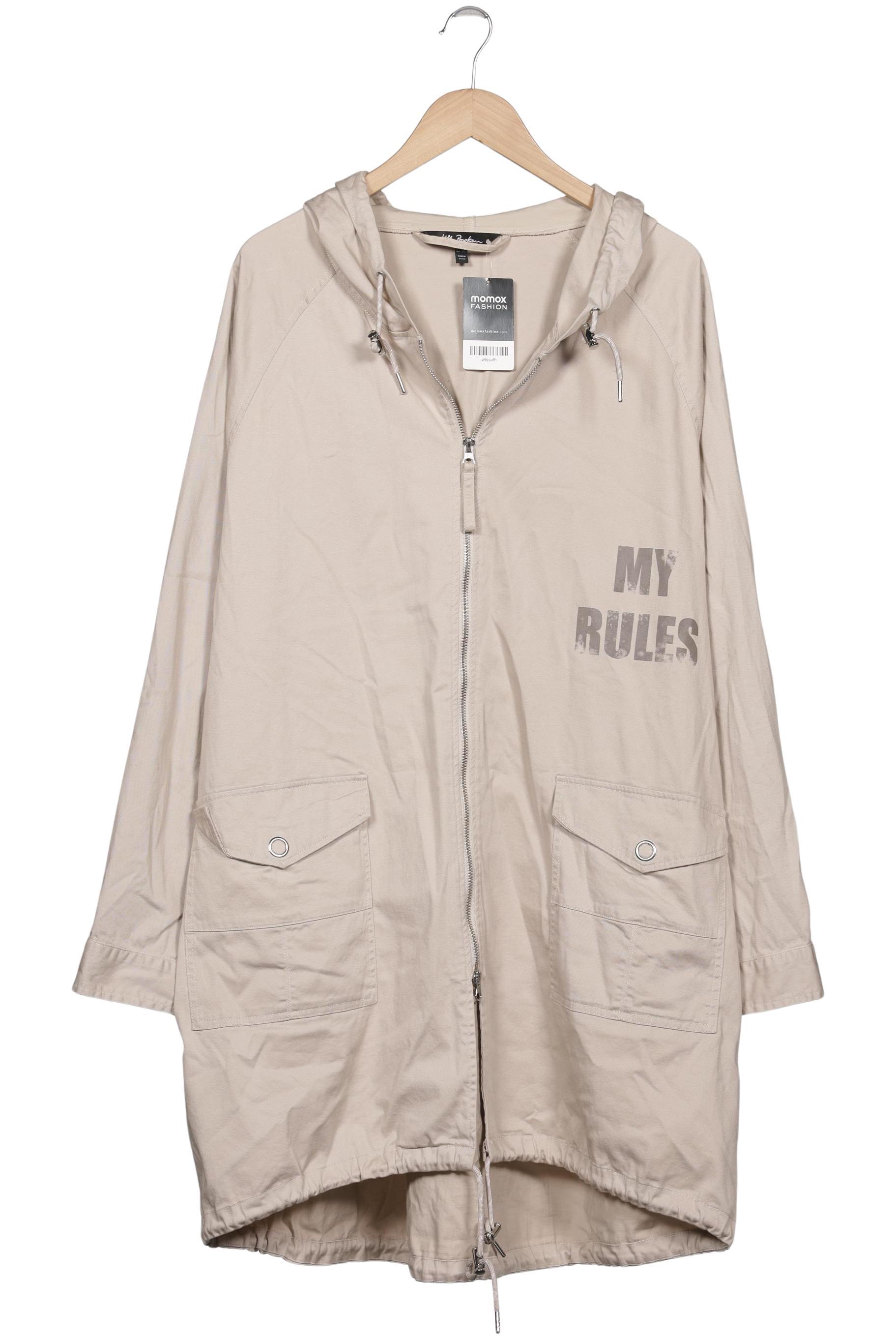 

Ulla Popken Damen Mantel, beige, Gr. 50