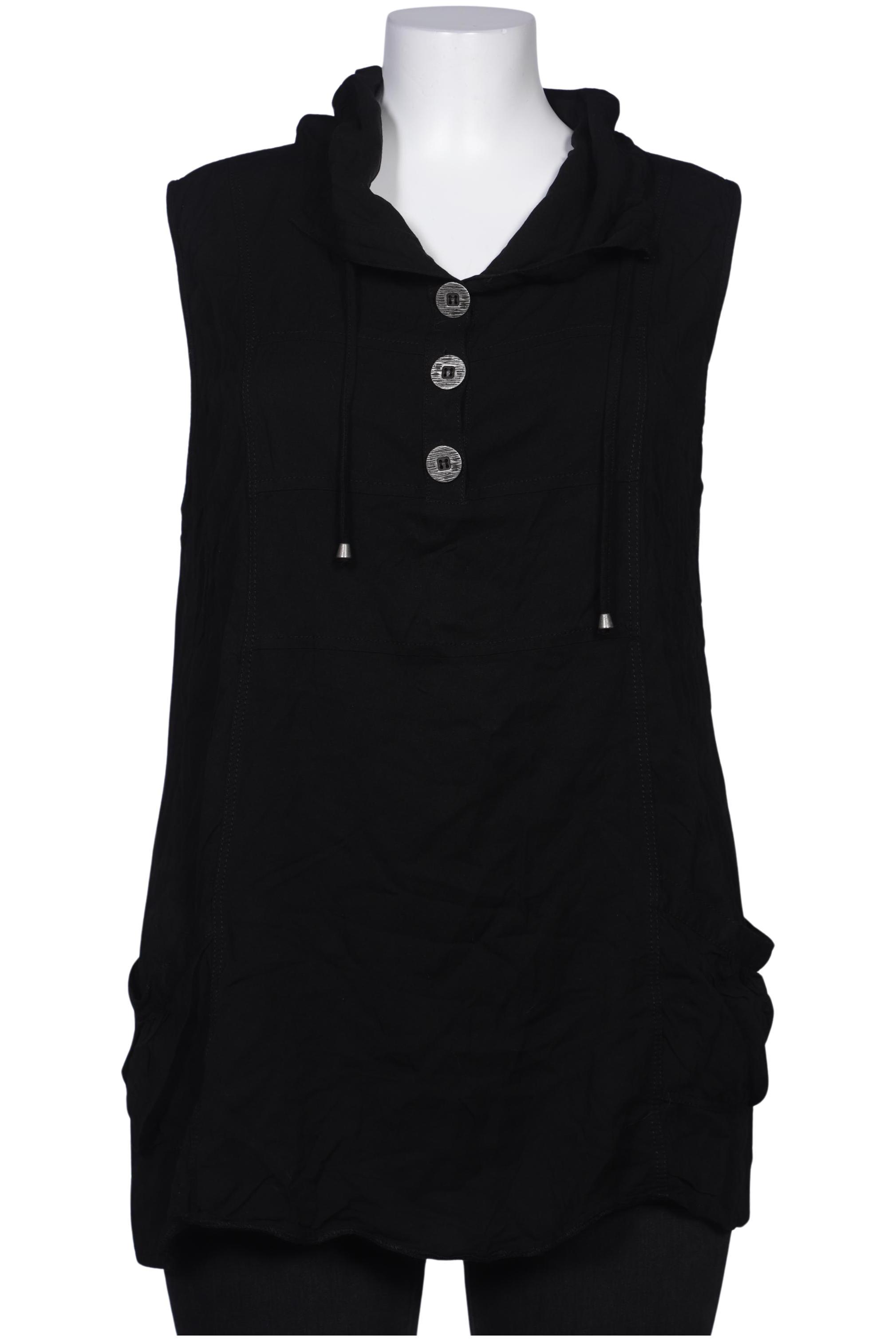 

Ulla Popken Damen Bluse, schwarz, Gr. 46