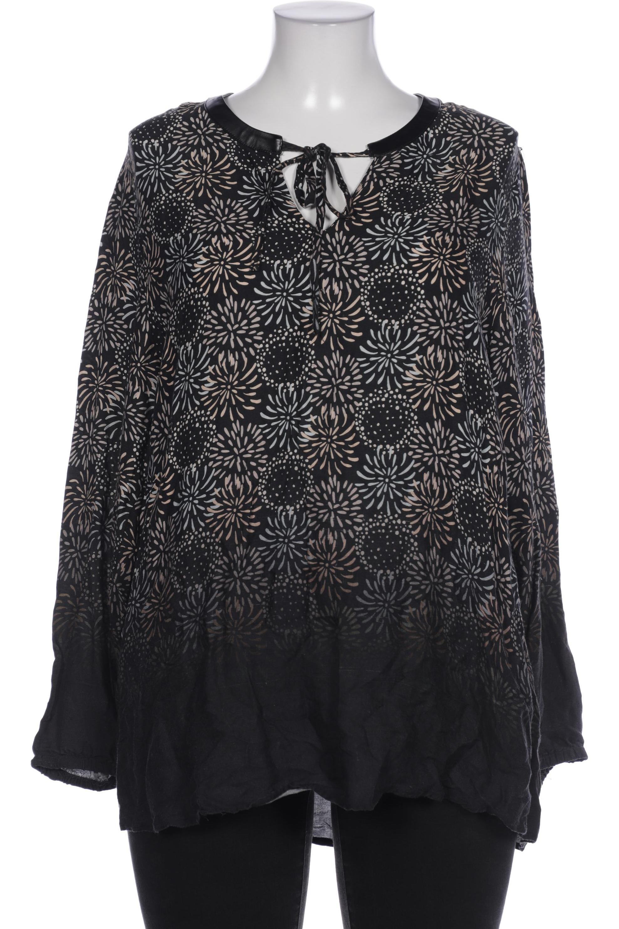 

Ulla Popken Damen Bluse, schwarz, Gr. 46