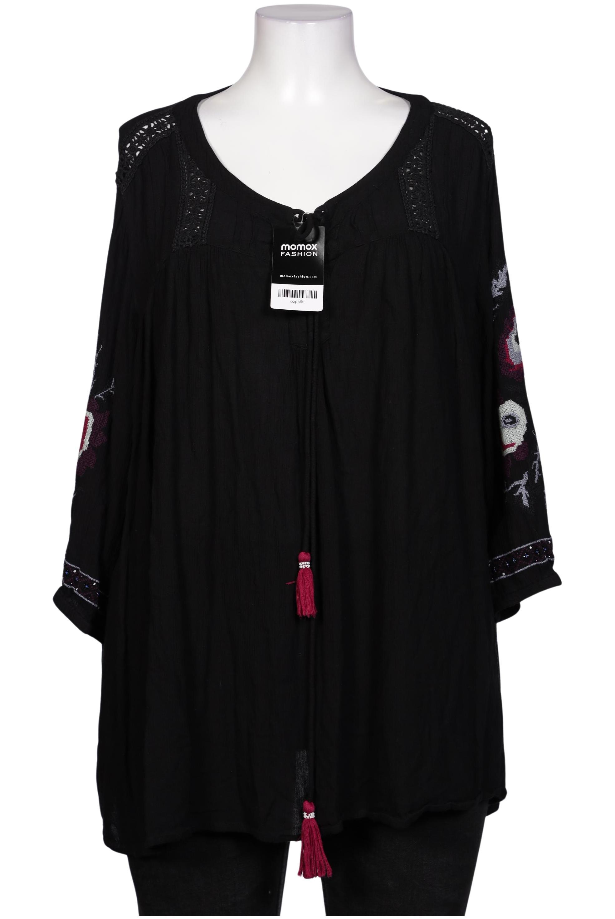 

Ulla Popken Damen Bluse, schwarz, Gr. 50