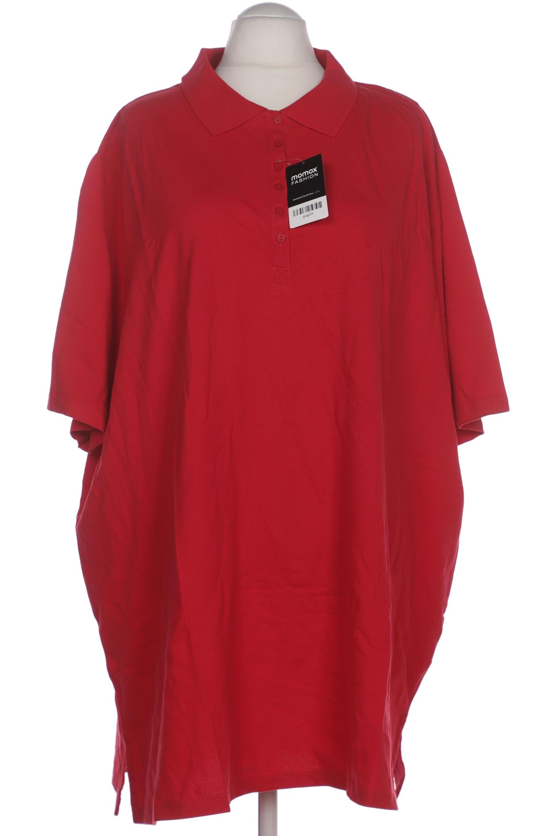 

Ulla Popken Damen Poloshirt, rot, Gr. 62
