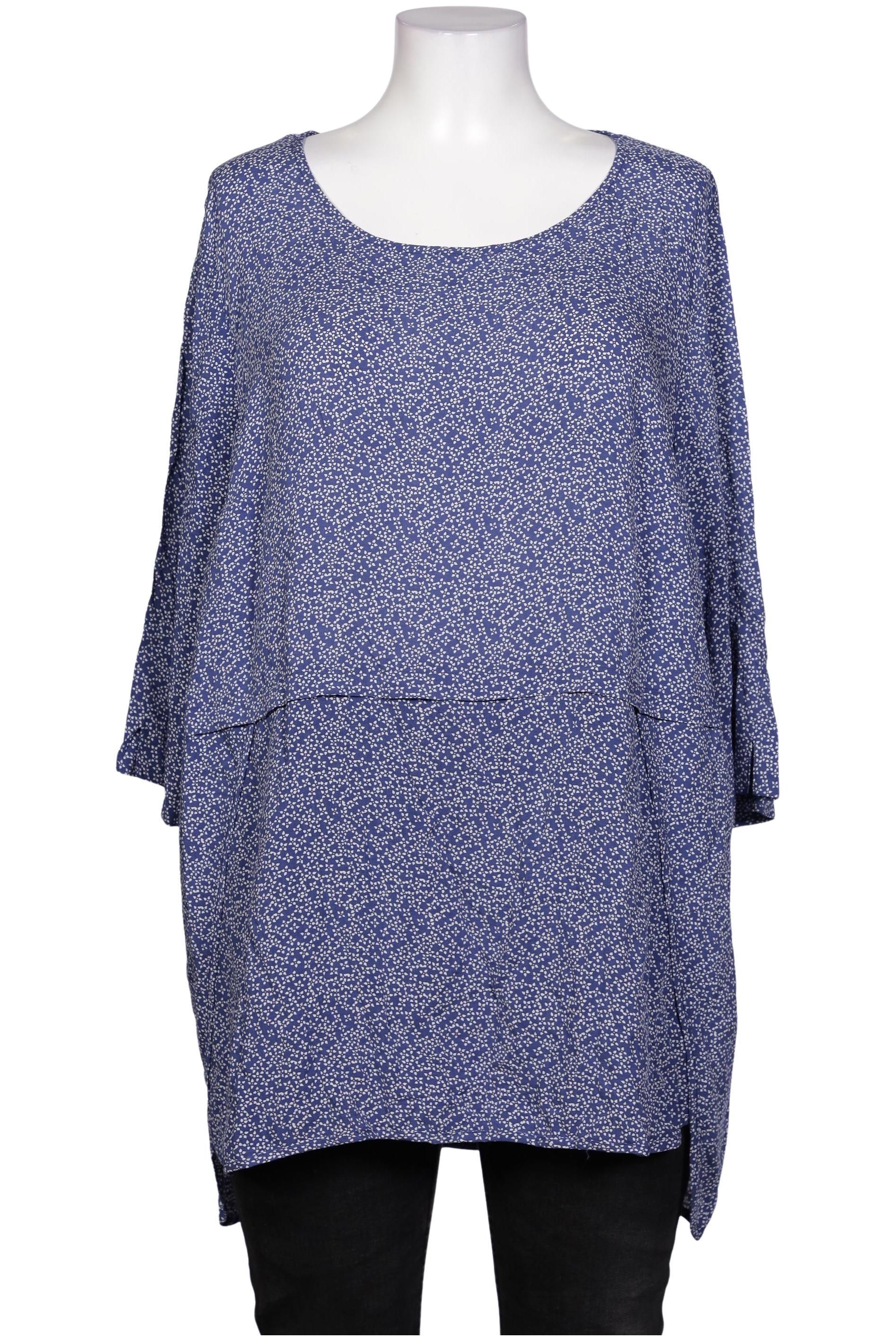 

Ulla Popken Damen Bluse, blau, Gr. 46