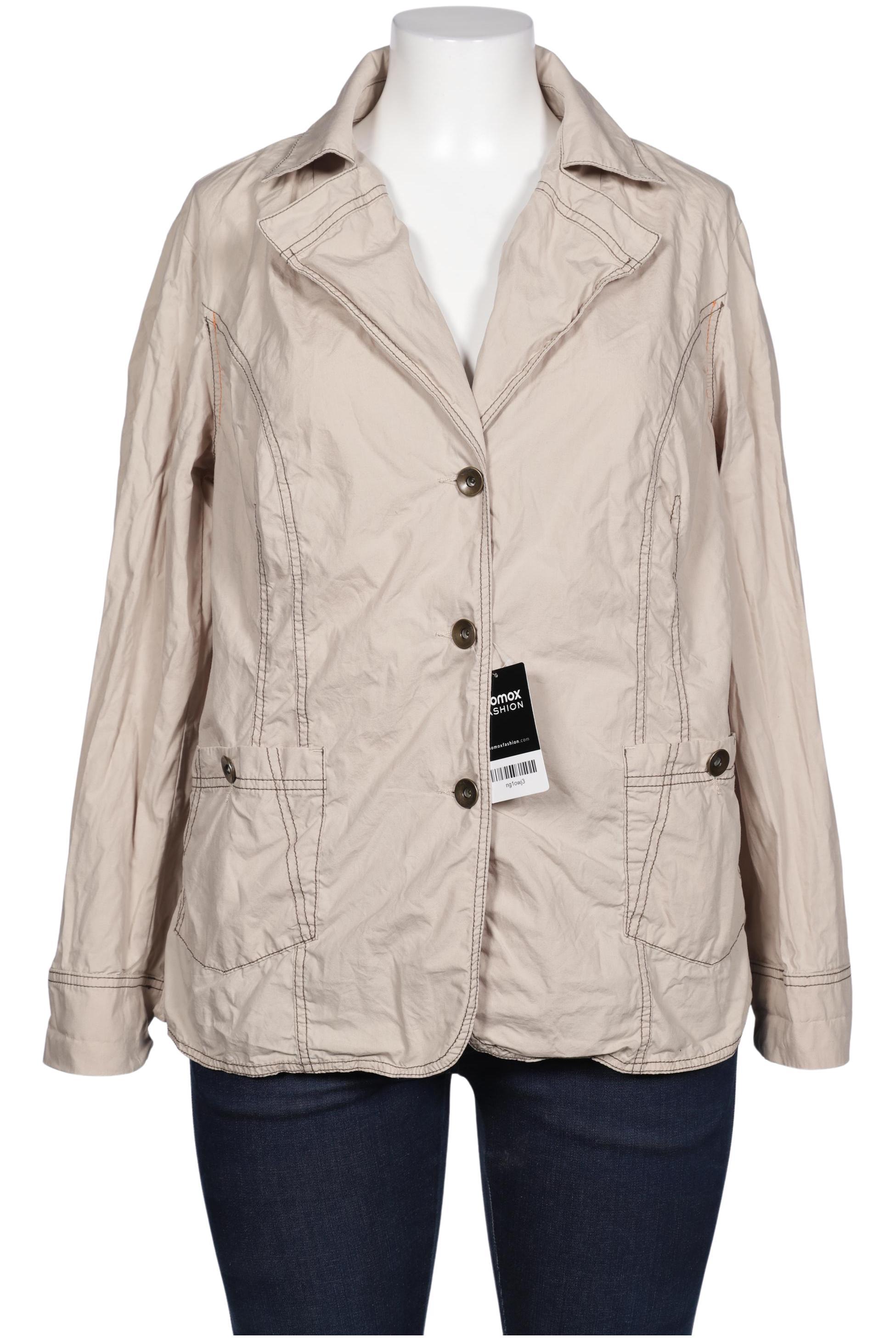 

Ulla Popken Damen Blazer, beige, Gr. 46