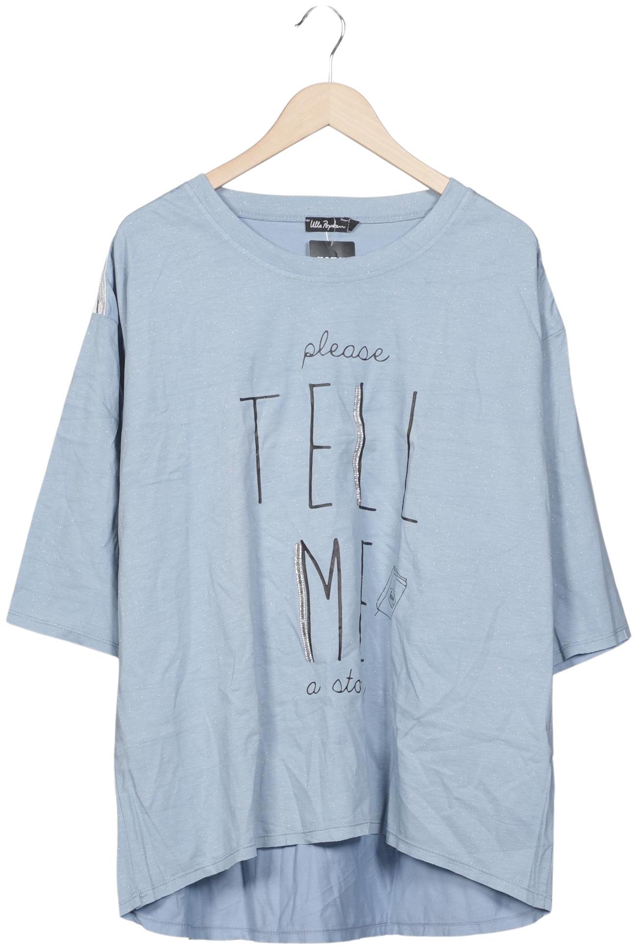 

Ulla Popken Damen Langarmshirt, hellblau, Gr. 48