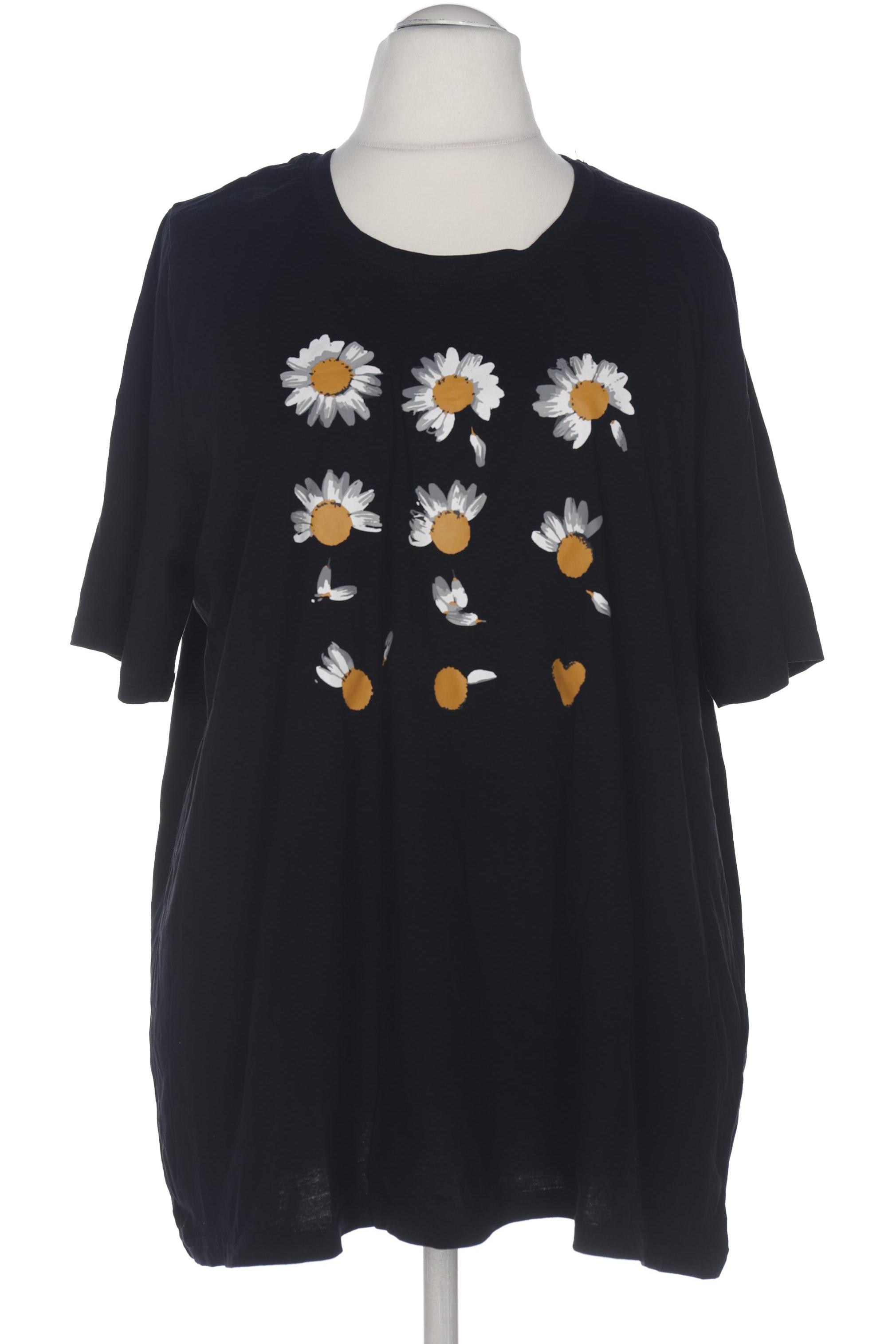 

Ulla Popken Damen T-Shirt, schwarz, Gr. 54