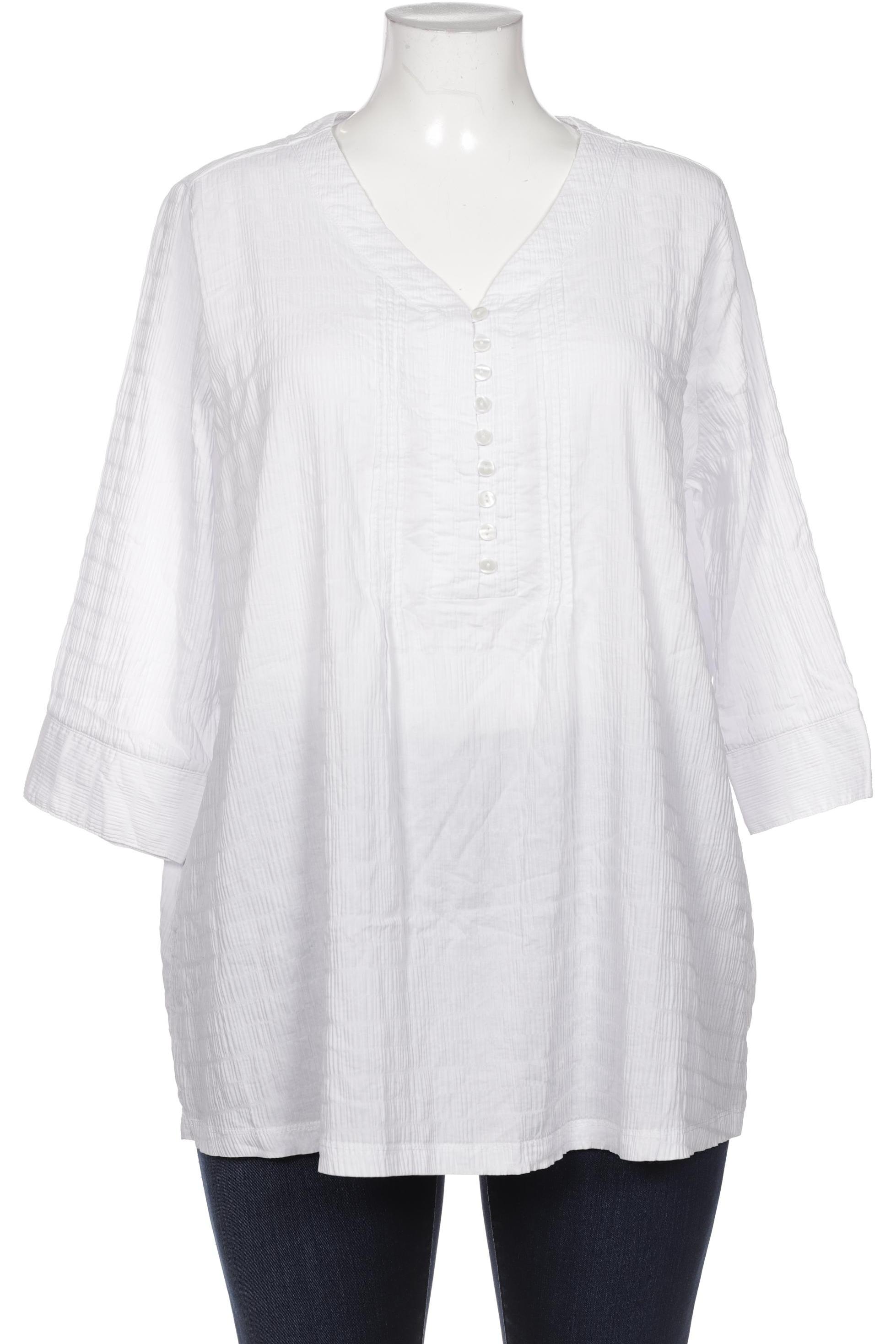 

Ulla Popken Damen Bluse, weiß, Gr. 46