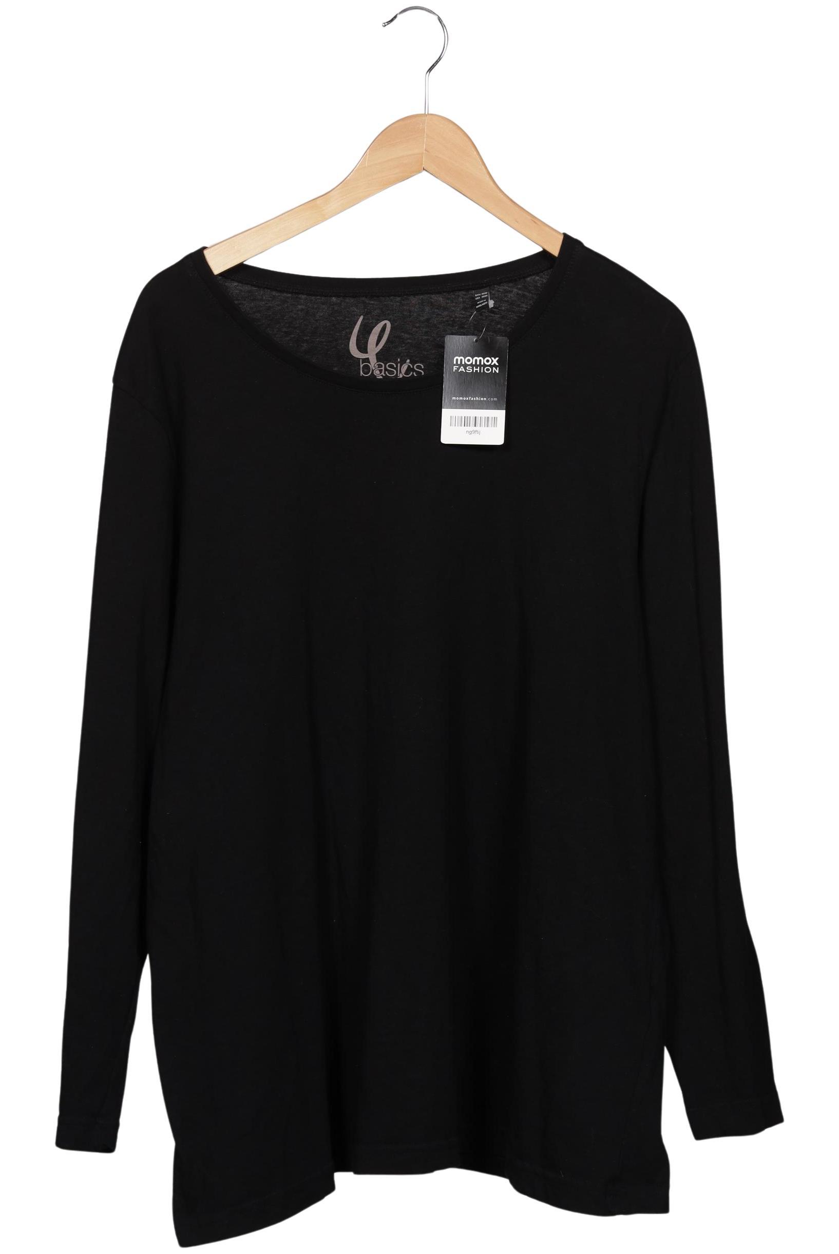 

Ulla Popken Damen Langarmshirt, schwarz, Gr. 50