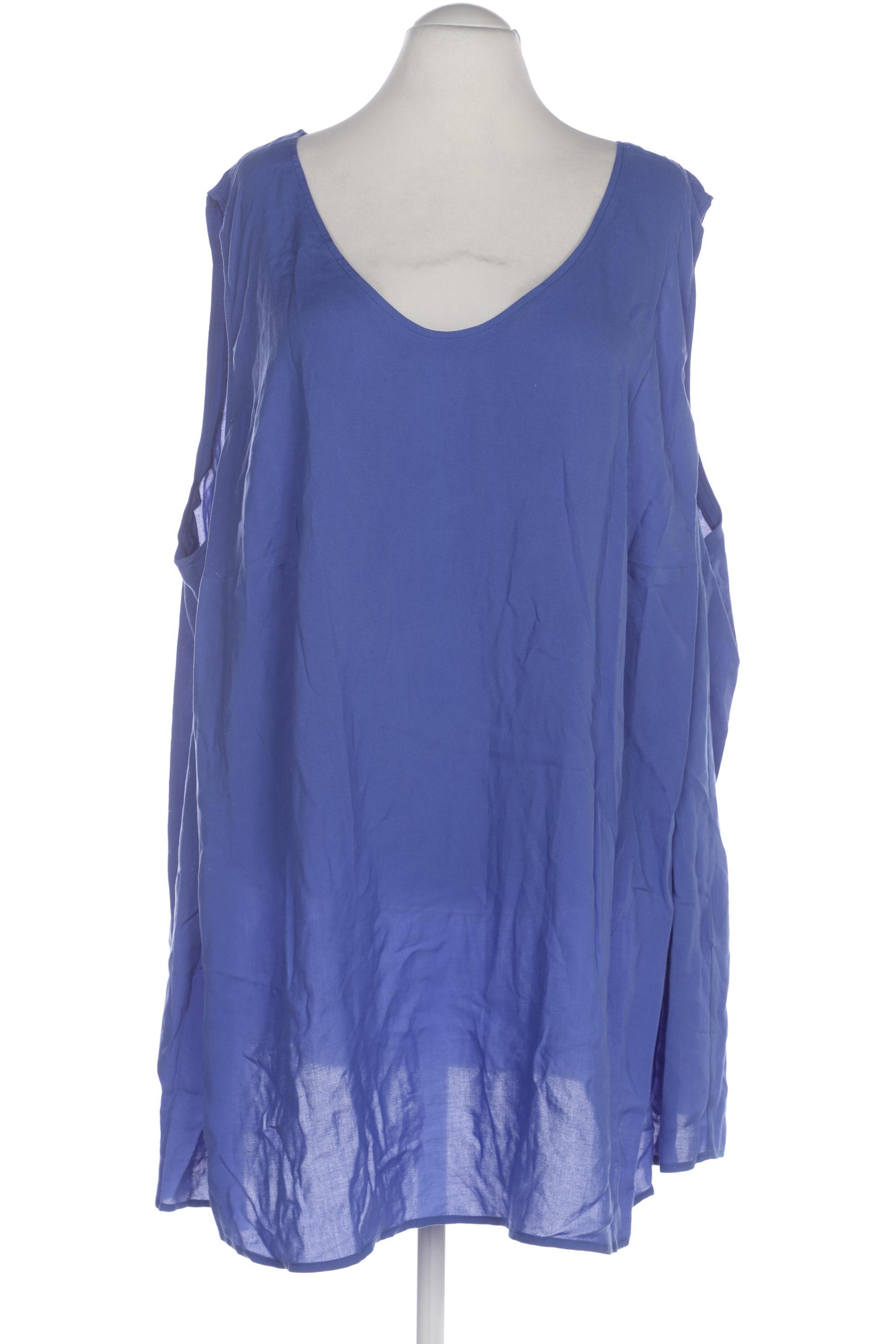 

Ulla Popken Damen Bluse, blau, Gr. 62