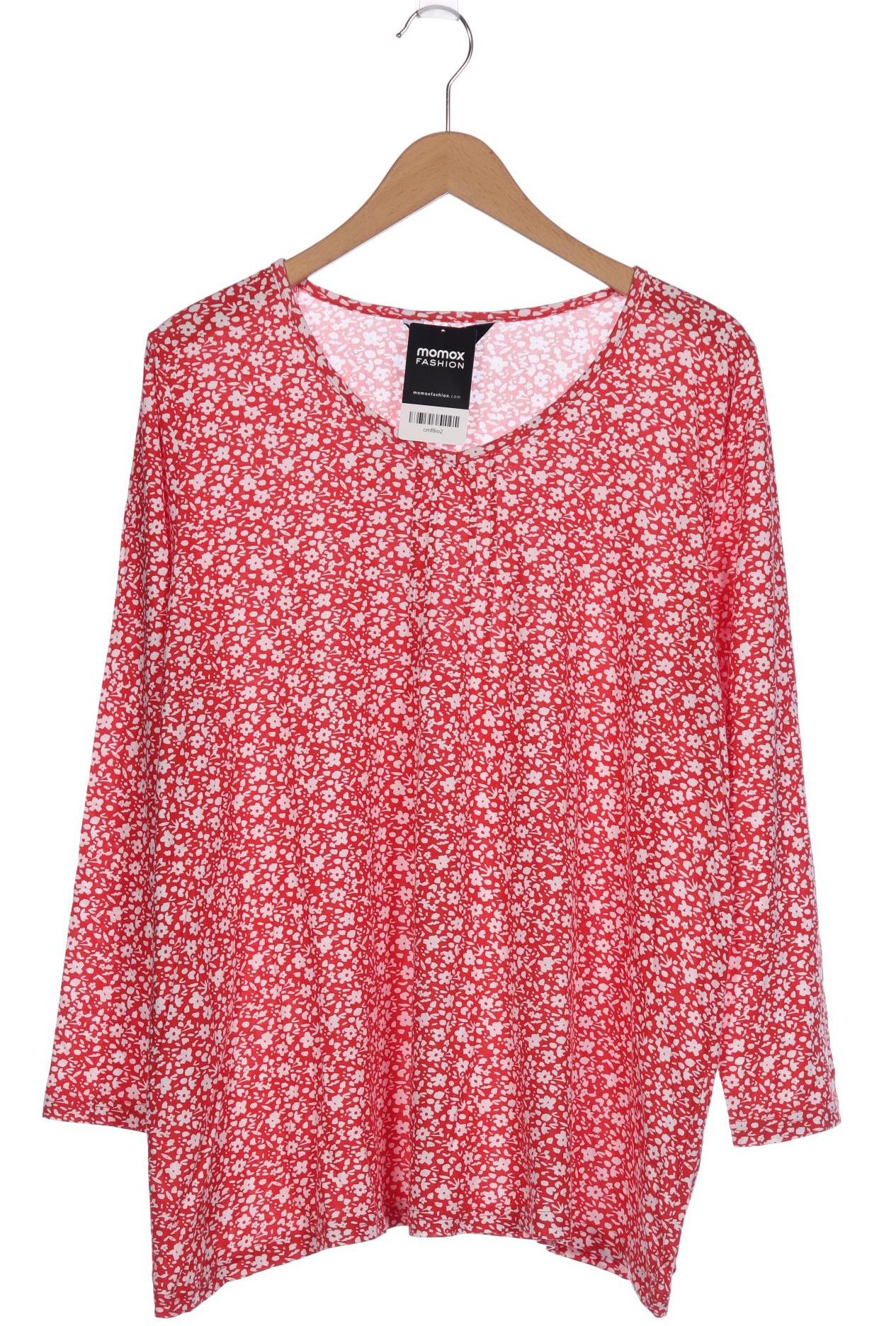 

Ulla Popken Damen Langarmshirt, rot