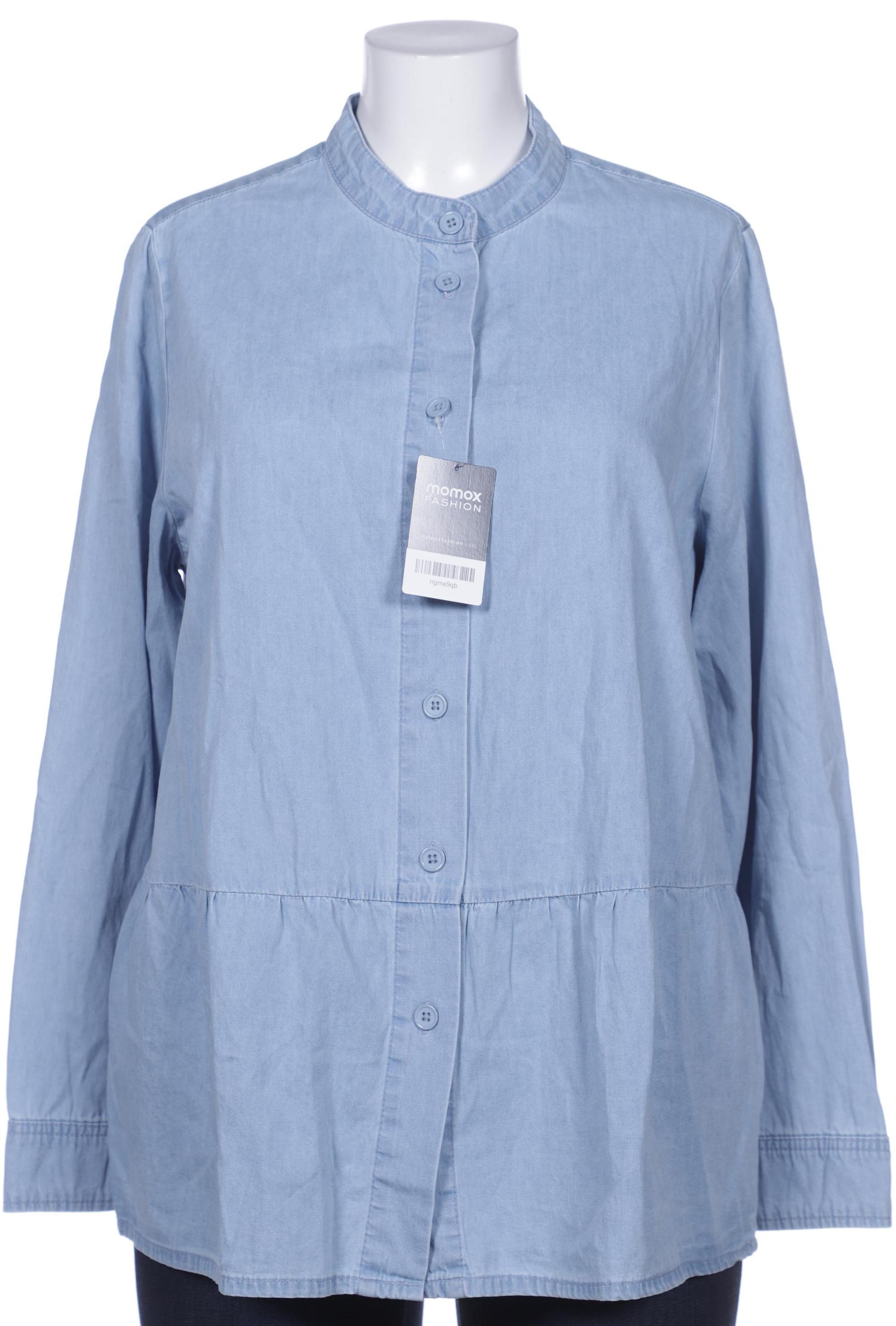 

Ulla Popken Damen Bluse, blau