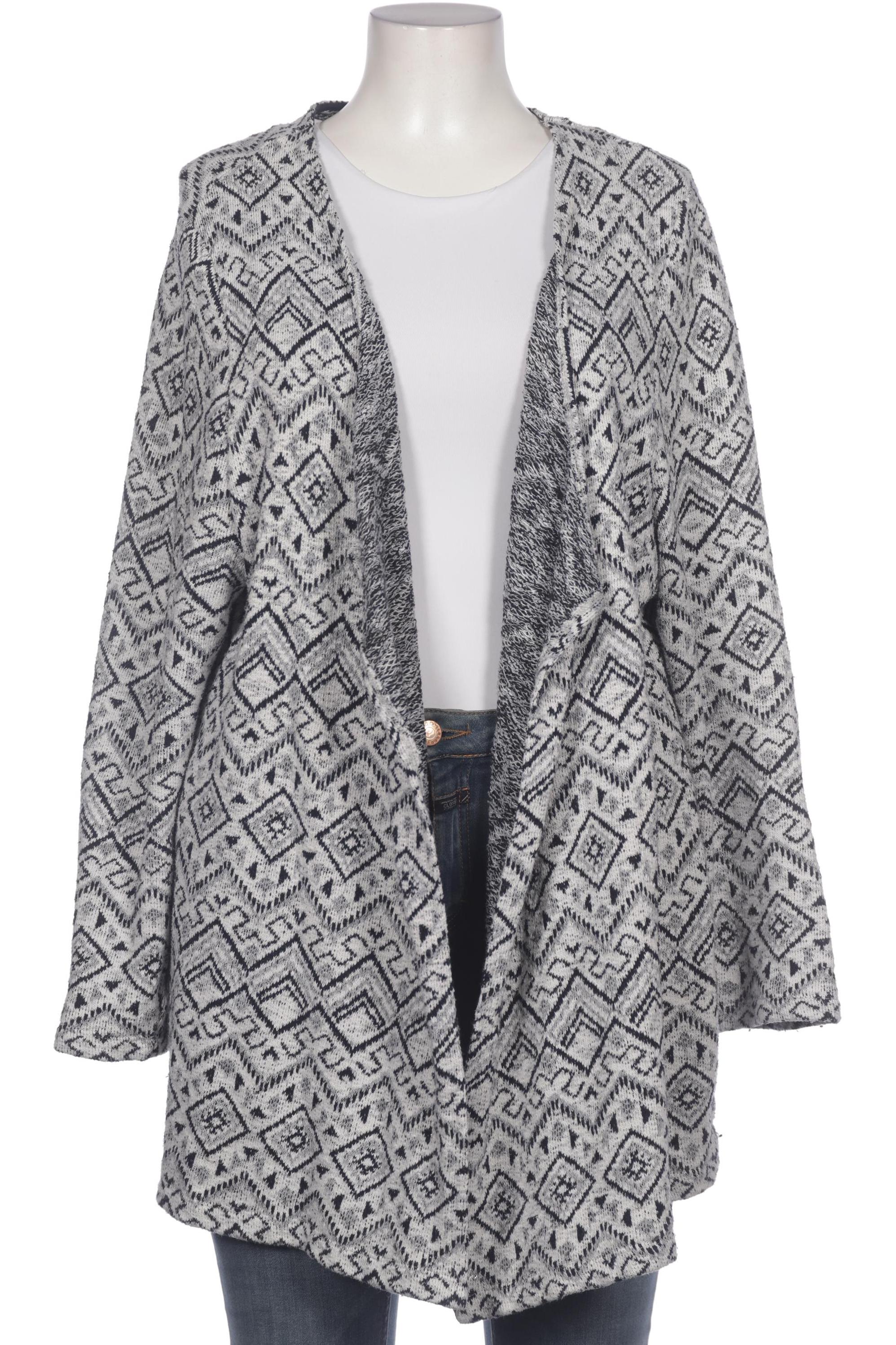 

Ulla Popken Damen Strickjacke, grau, Gr. 50