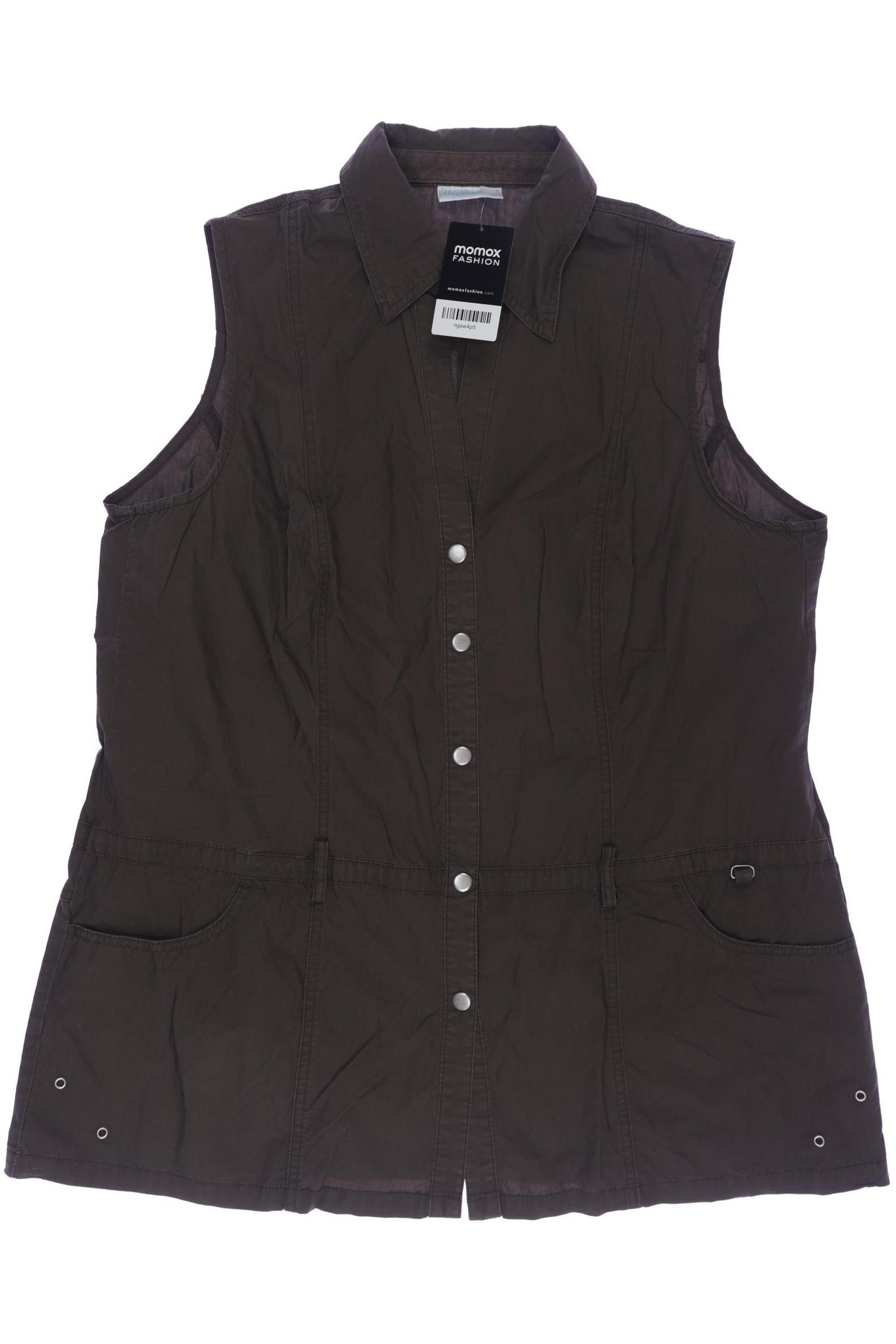 

Ulla Popken Damen Weste, braun, Gr. 46