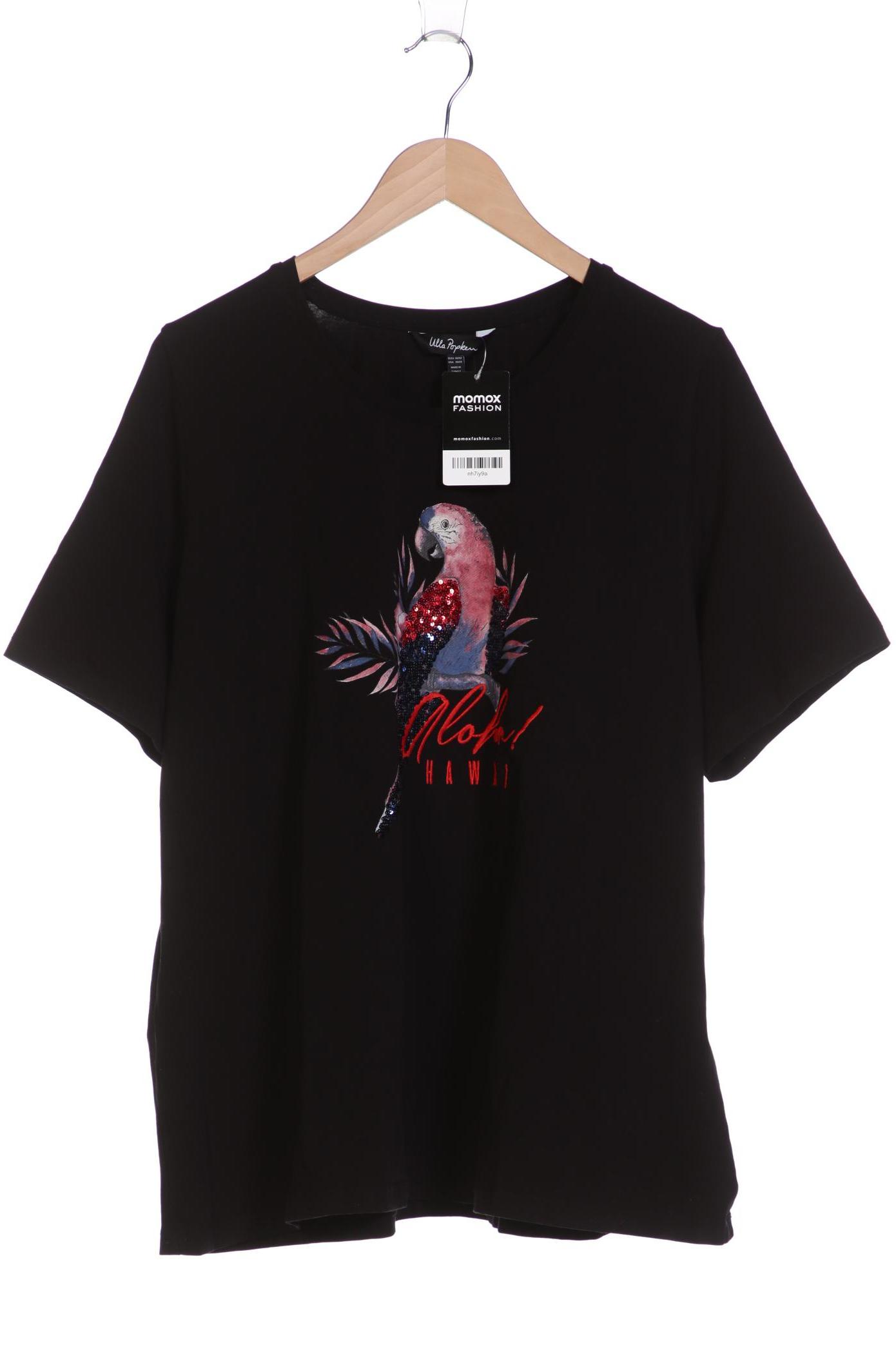 

Ulla Popken Damen T-Shirt, schwarz, Gr. 50