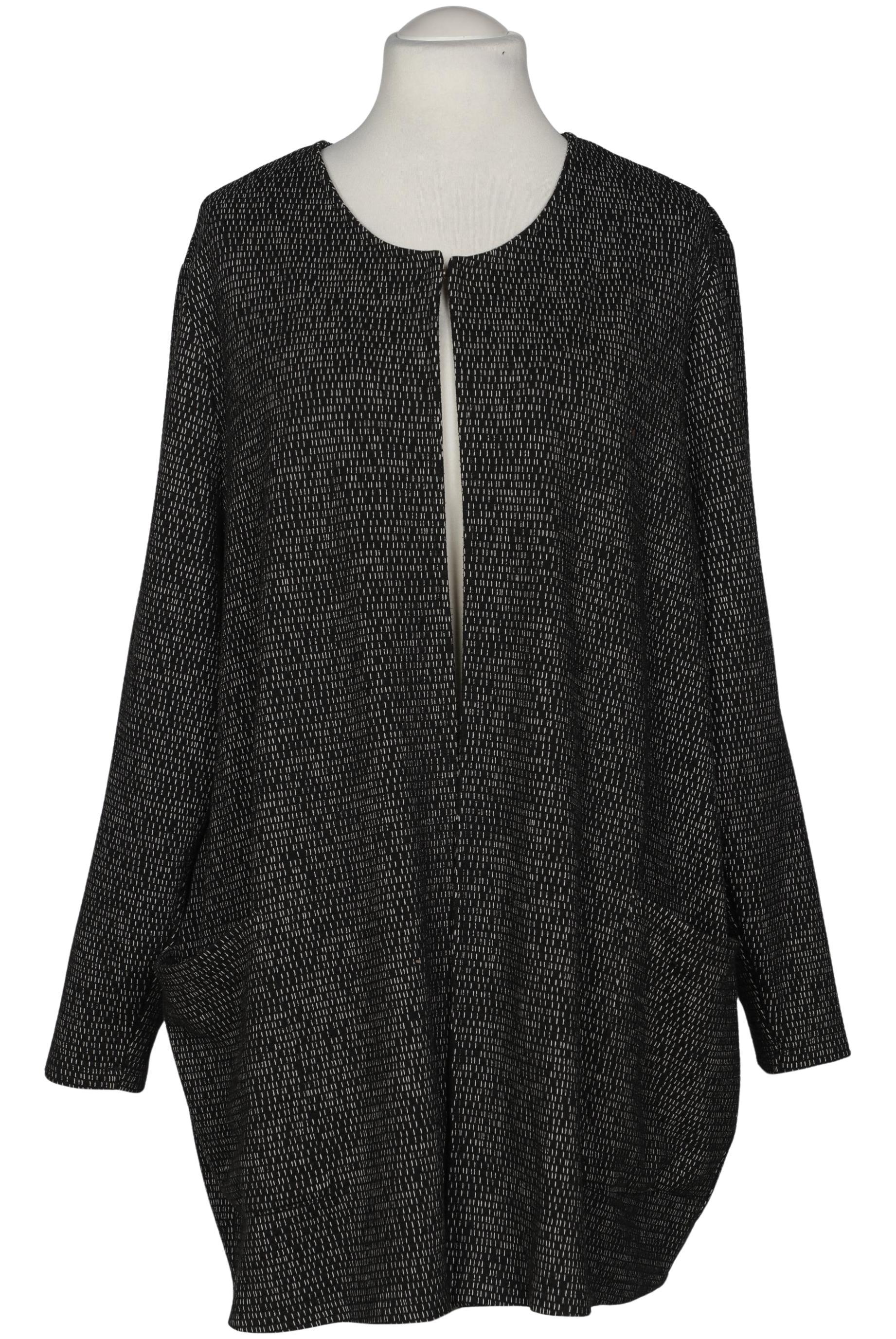 

Ulla Popken Damen Strickjacke, schwarz, Gr. 54