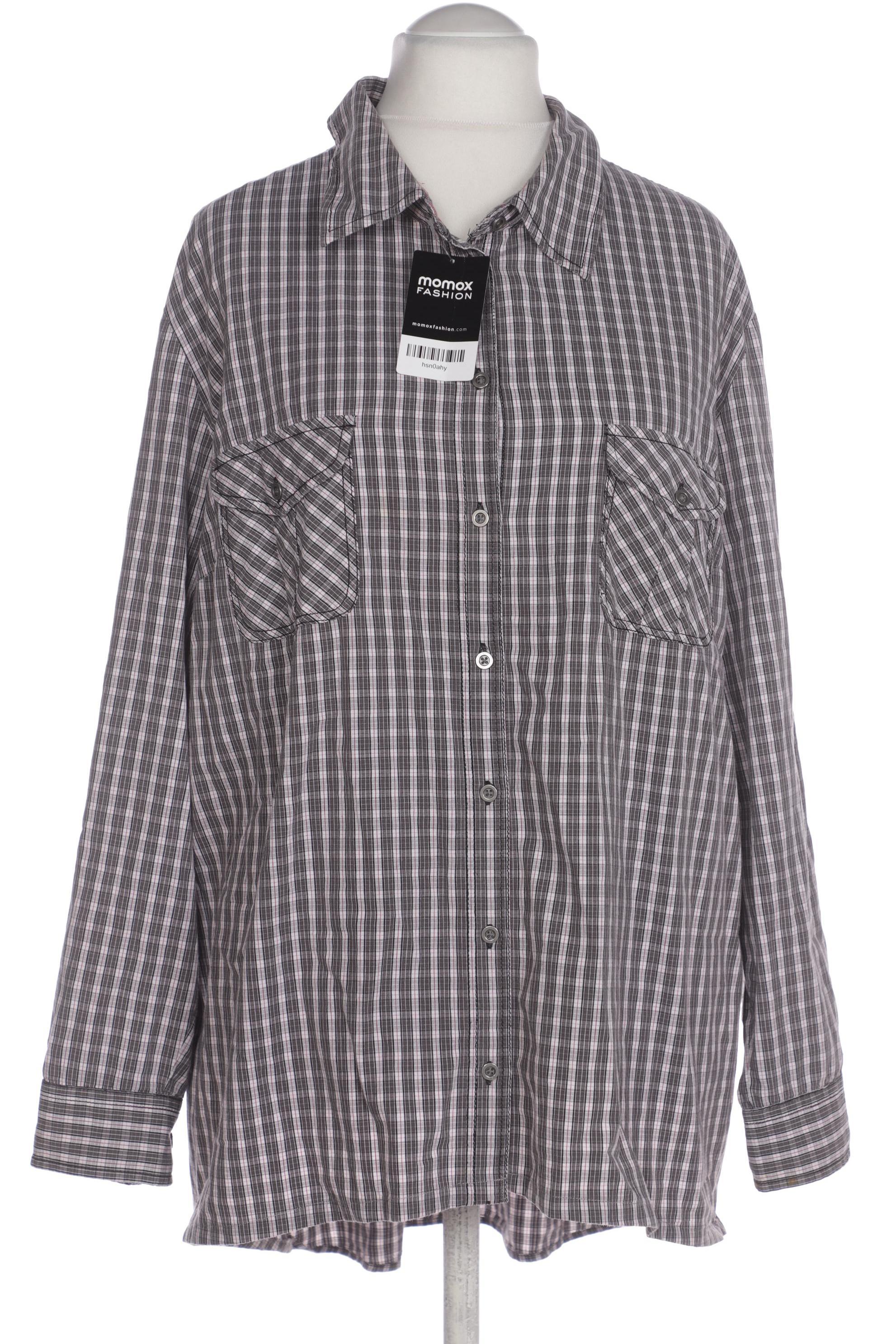 

Ulla Popken Damen Bluse, grau, Gr. 52