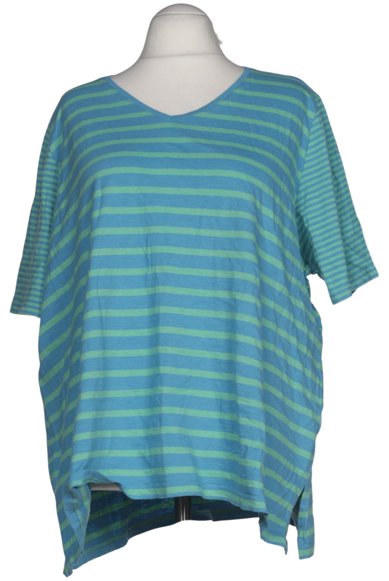 

Ulla Popken Damen T-Shirt, blau, Gr. 54