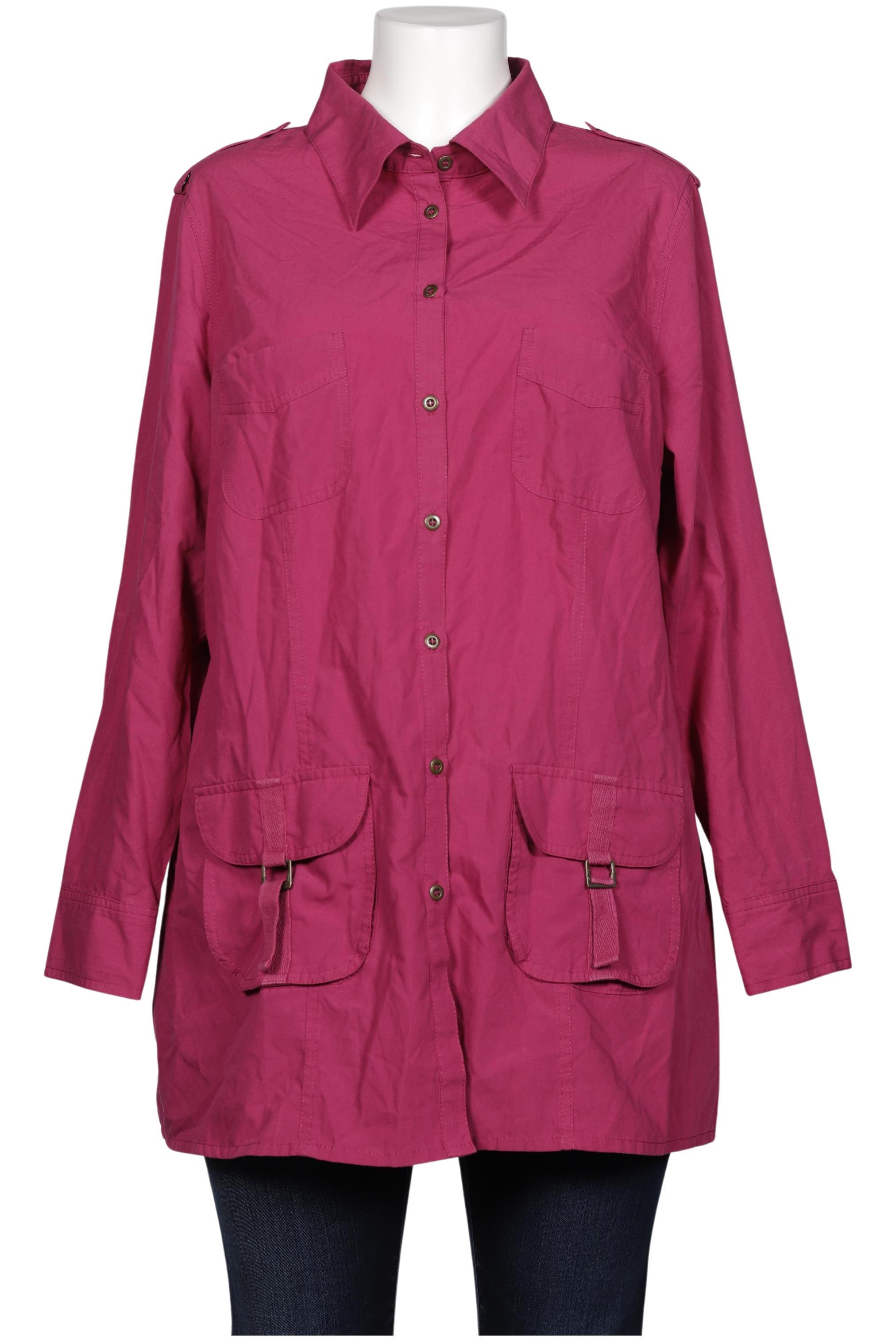 

Ulla Popken Damen Bluse, pink, Gr. 46